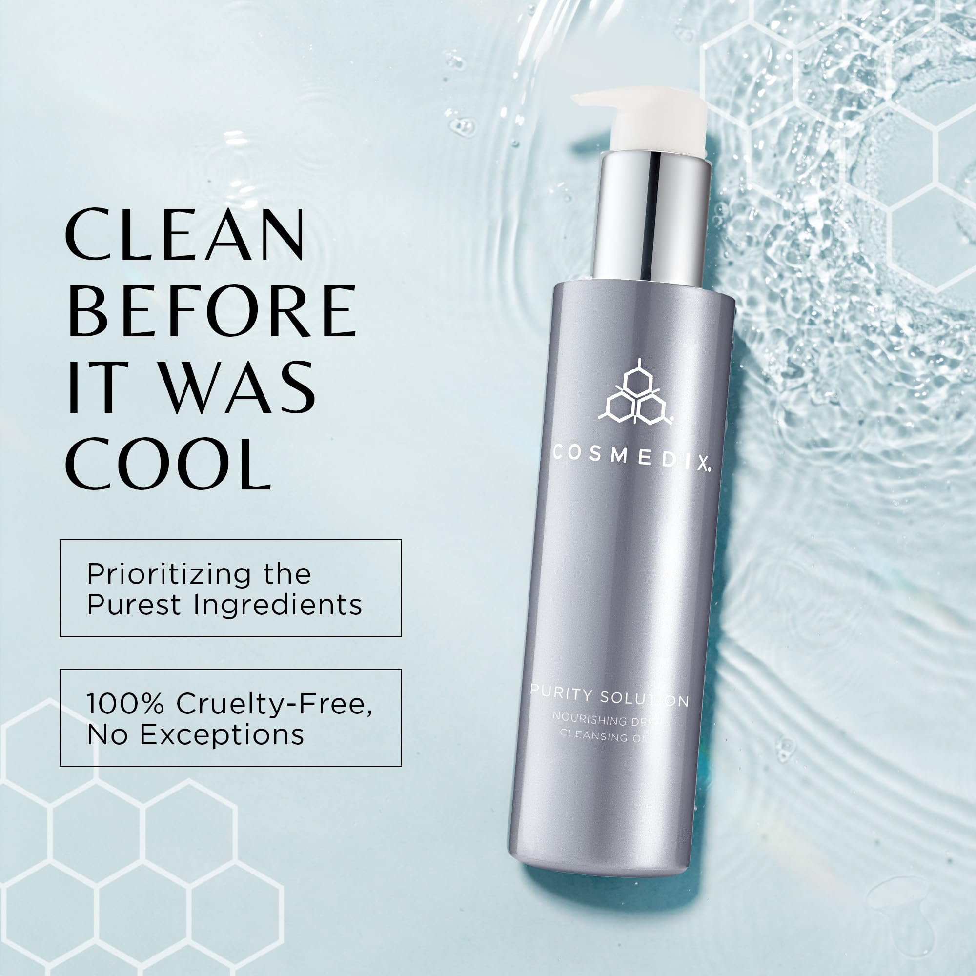 Foto 6 pulgar | Aceite Limpiador Cosmedix Purity Solution Nourishing Face 100ml - Venta Internacional.