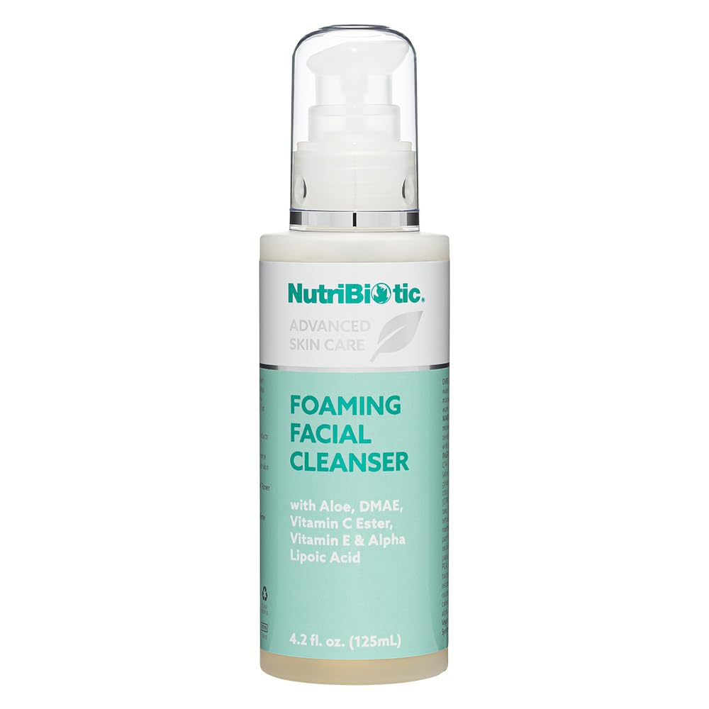 Foto 2 pulgar | Limpiador Facial Nutribiotic Foaming 125 Ml Con Aloe Y Vitamina C - Venta Internacional.