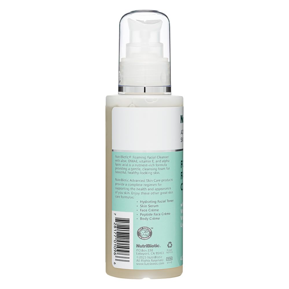 Foto 2 | Limpiador Facial Nutribiotic Foaming 125 Ml Con Aloe Y Vitamina C - Venta Internacional.