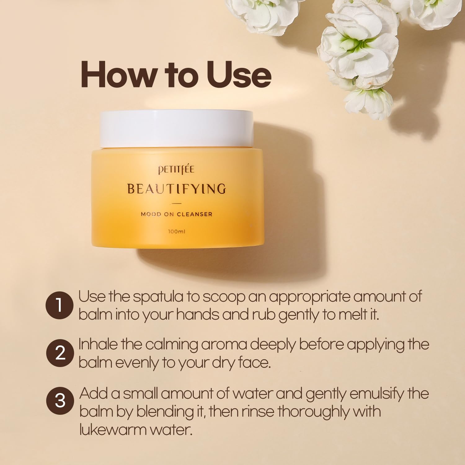 Foto 7 | Bálsamo Limpiador Petitfee Beautifying Mood On 100 Ml - Venta Internacional.