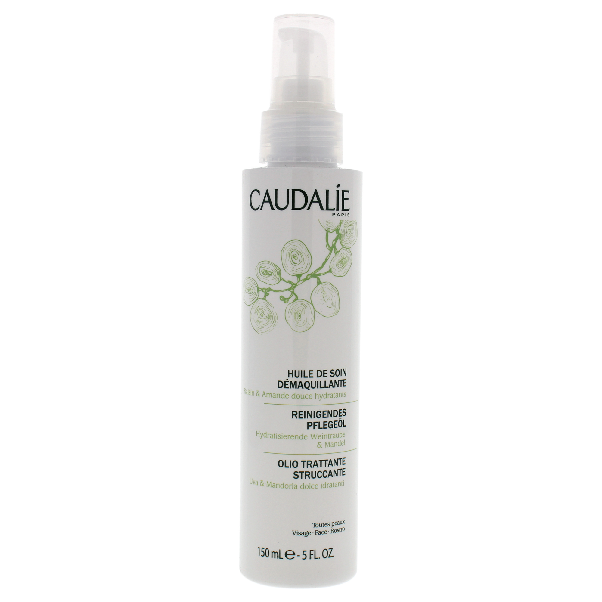 Foto 2 pulgar | Aceite Limpiador Desmaquillante Caudalie 150 Ml - Venta Internacional.