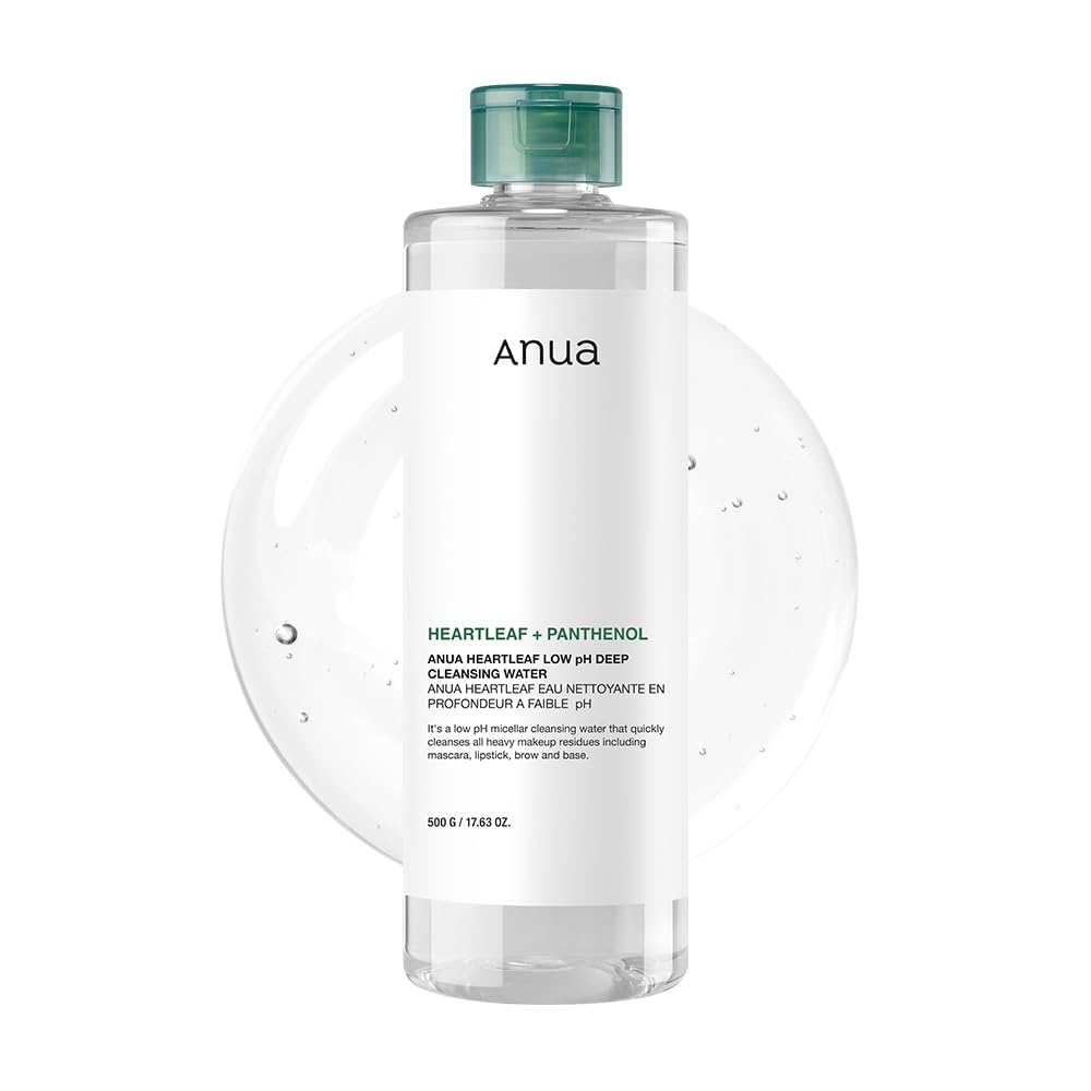 Foto 2 pulgar | Agua Limpiadora Anua Heartleaf, Bajo Ph, 500 Ml, Piel Sensible - Venta Internacional.