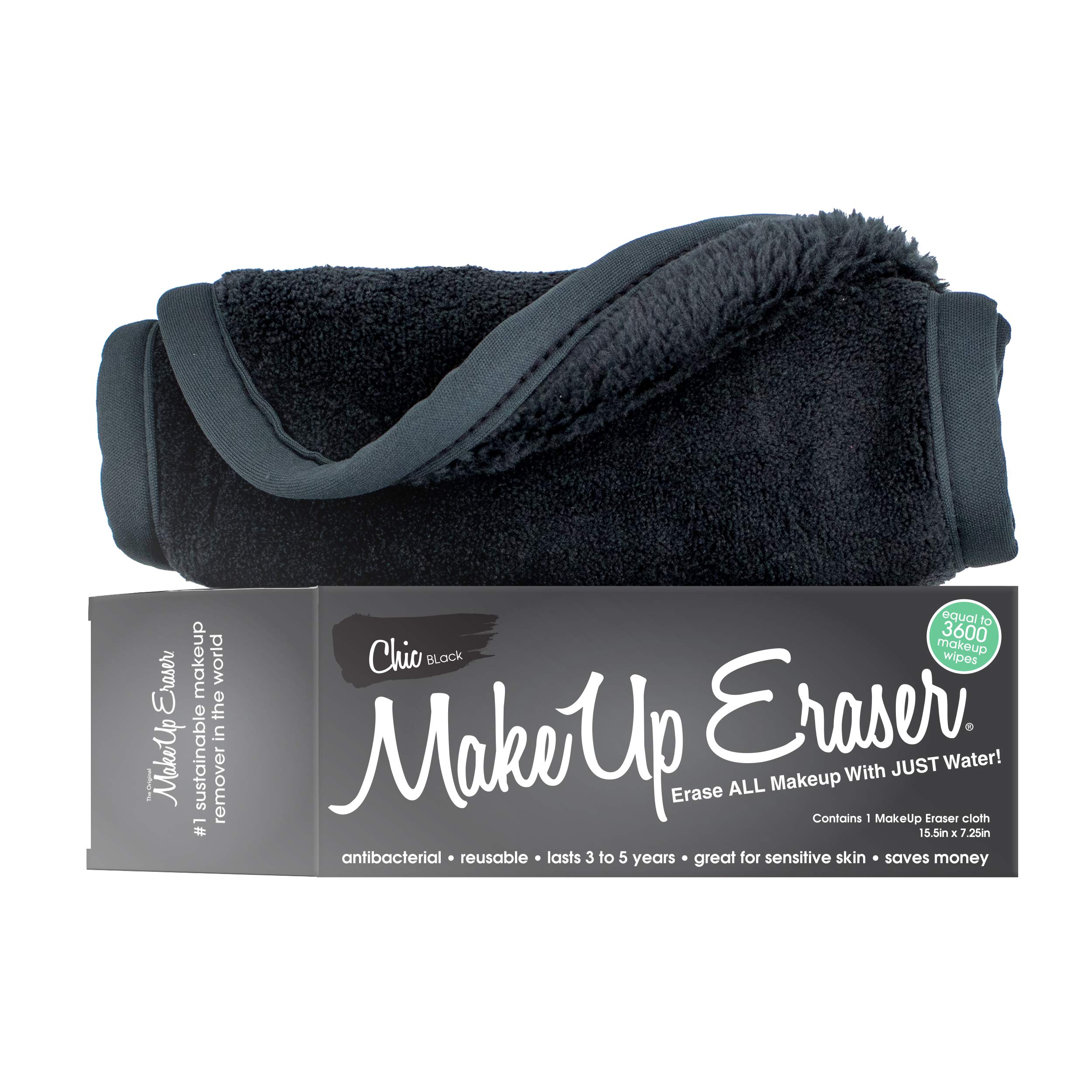 Foto 2 pulgar | Borrador De Maquillaje Que Borra Todo El Maquillaje Con Agua (negro Elegante) - Venta Internacional.