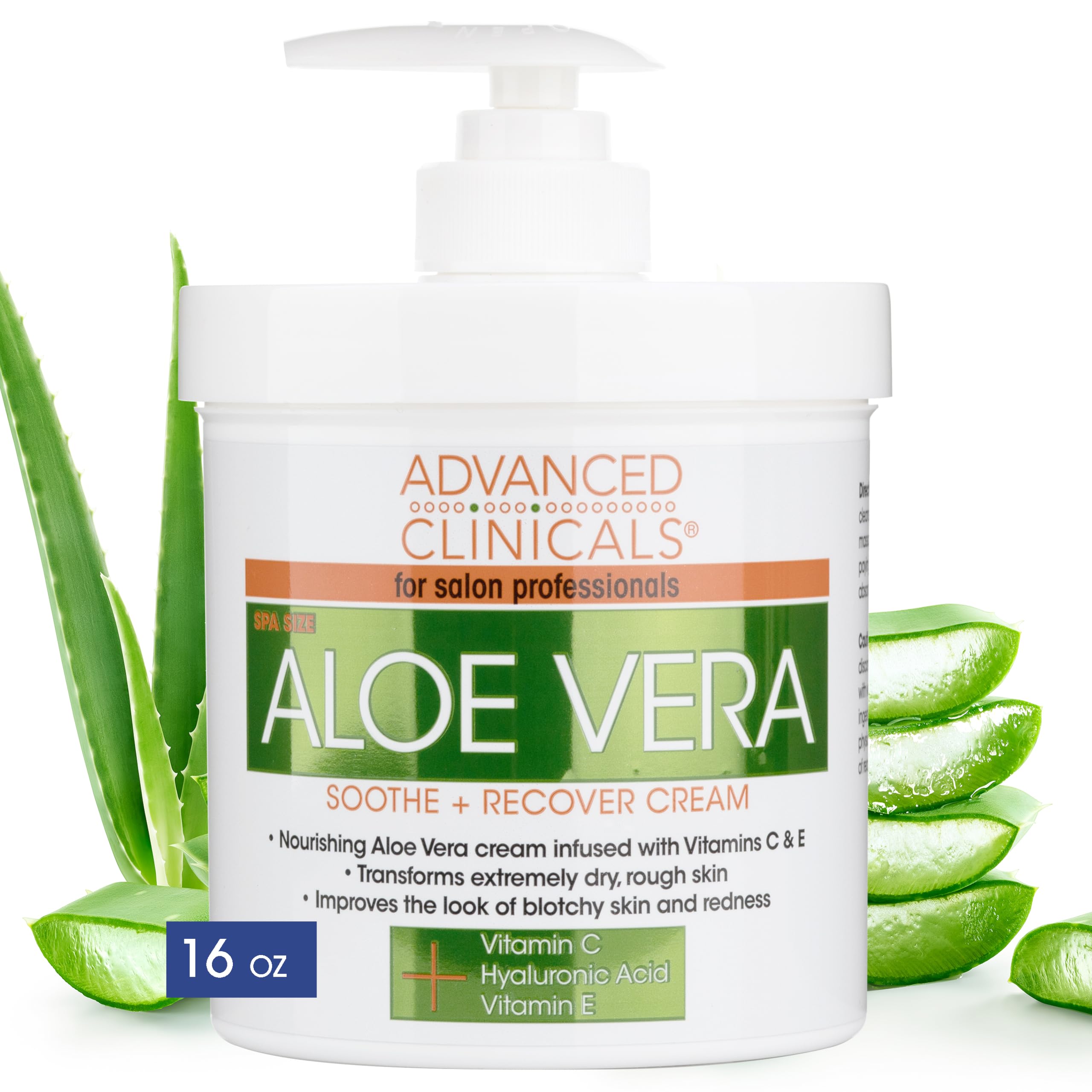 Loción Corporal Advanced Clinicals Aloe Vera 473 Ml Con Vitamina C - Venta Internacional.