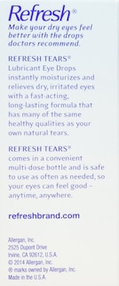 Foto 2 | Eye Drops Refresh Tears 65 Ml (2.17 Fl.oz) Paquete Múltiple - Venta Internacional.