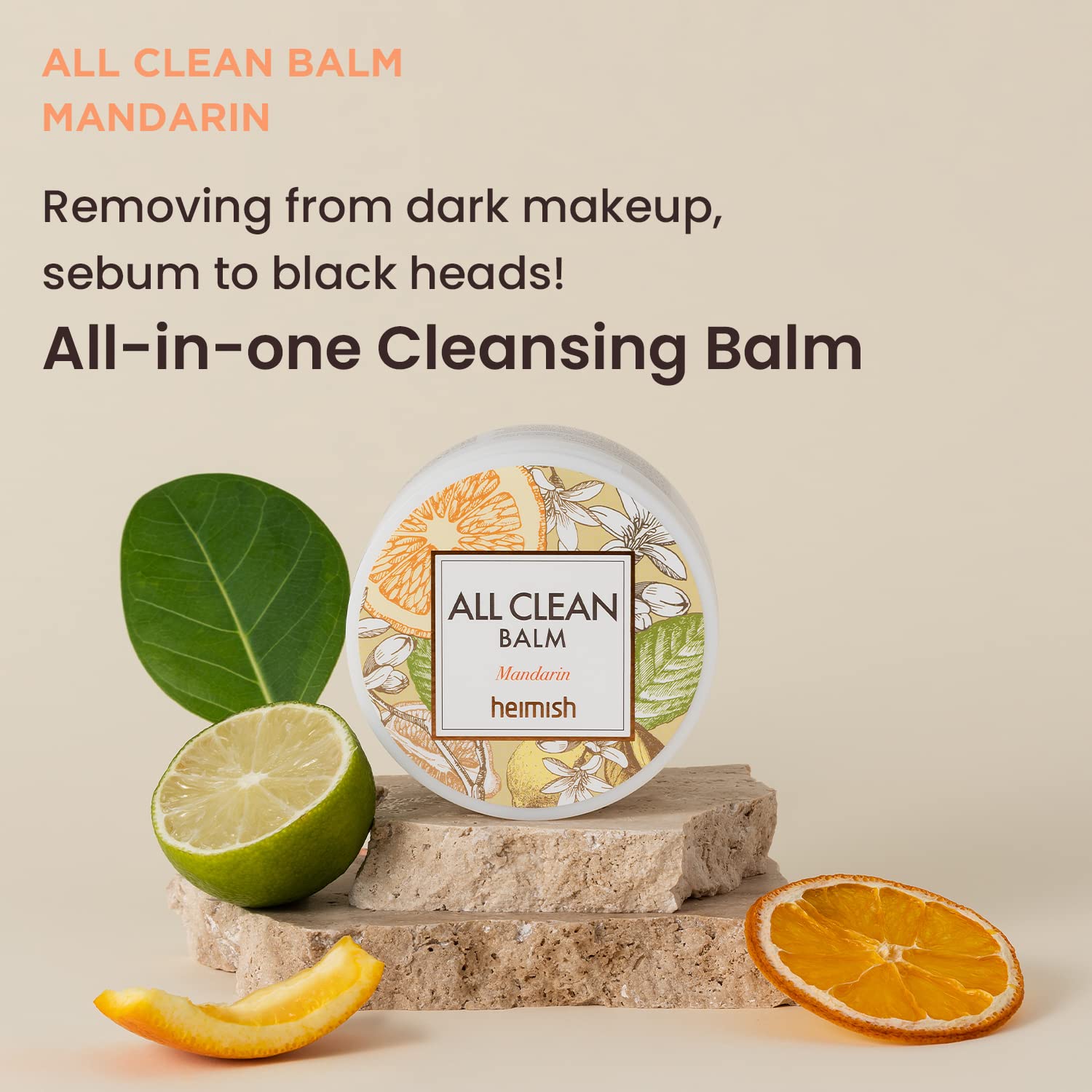 Foto 3 pulgar | Bálsamo Limpiador Heimish All Clean Balm Con Aroma A Mandarina - Venta Internacional.