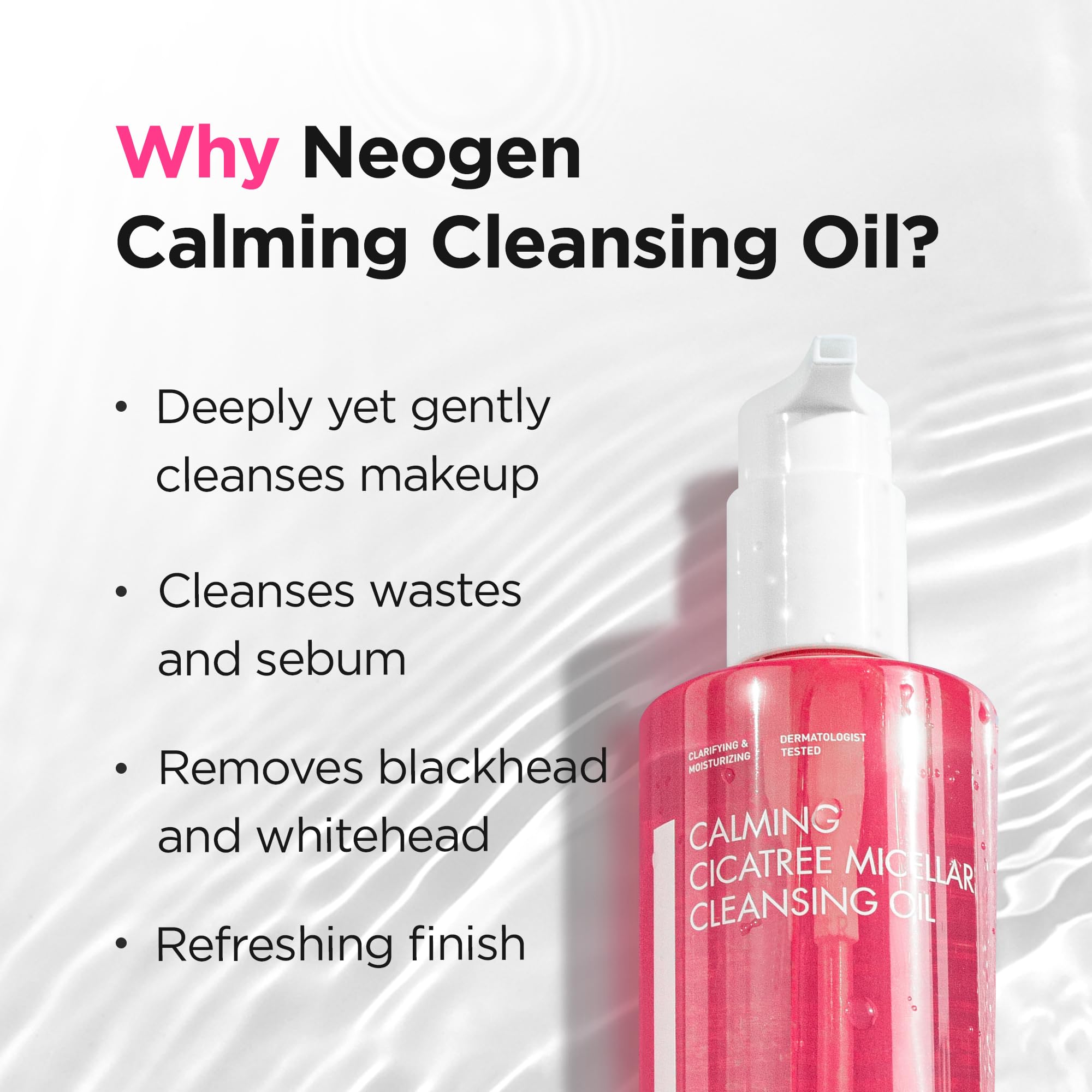 Foto 3 | Aceite Limpiador Neogen Dermalogy Calmante Cica Tree 300 Ml - Venta Internacional.