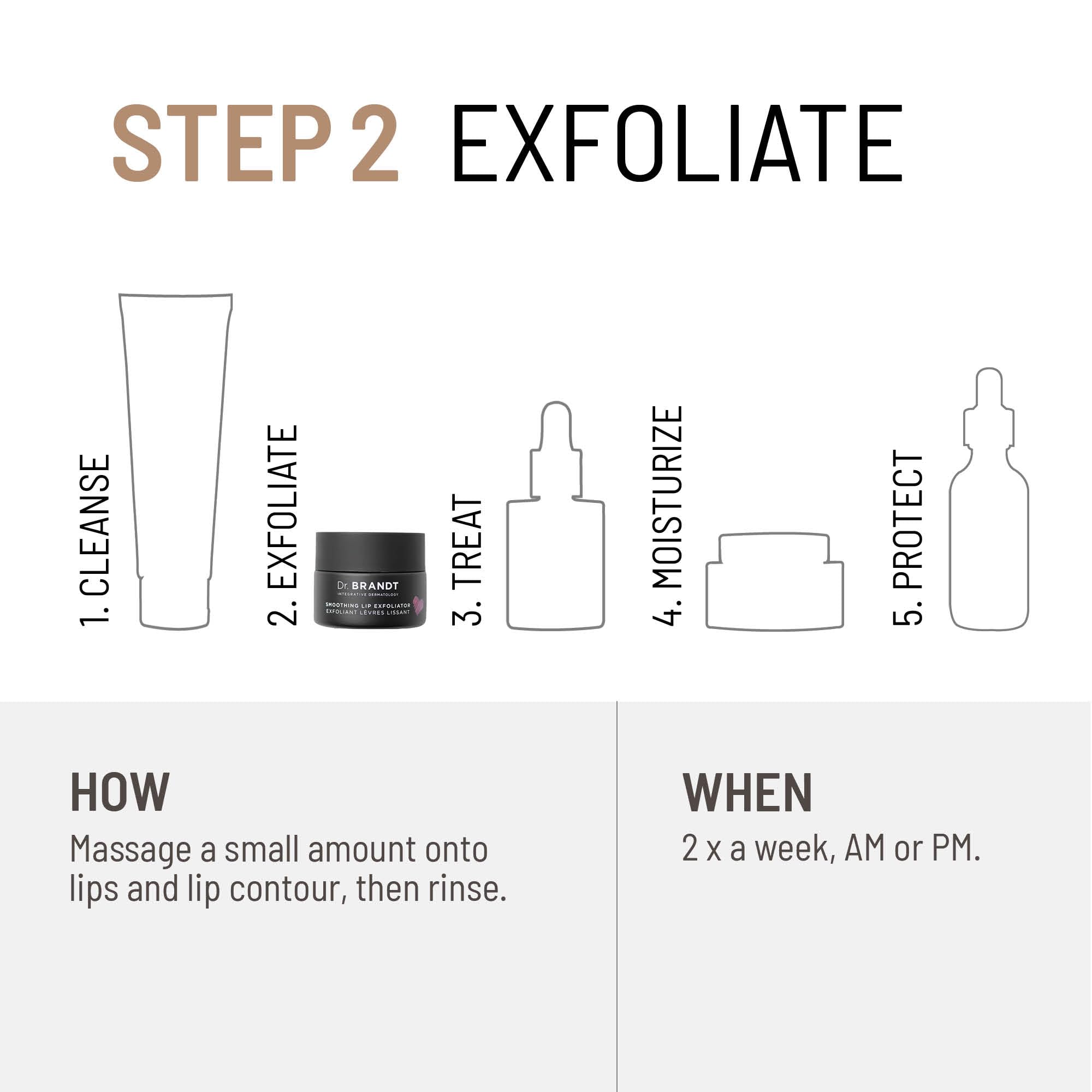Foto 3 pulgar | Exfoliante Labial Dr. Brandt Microdermabrasion Suavizante 10 G - Venta Internacional.
