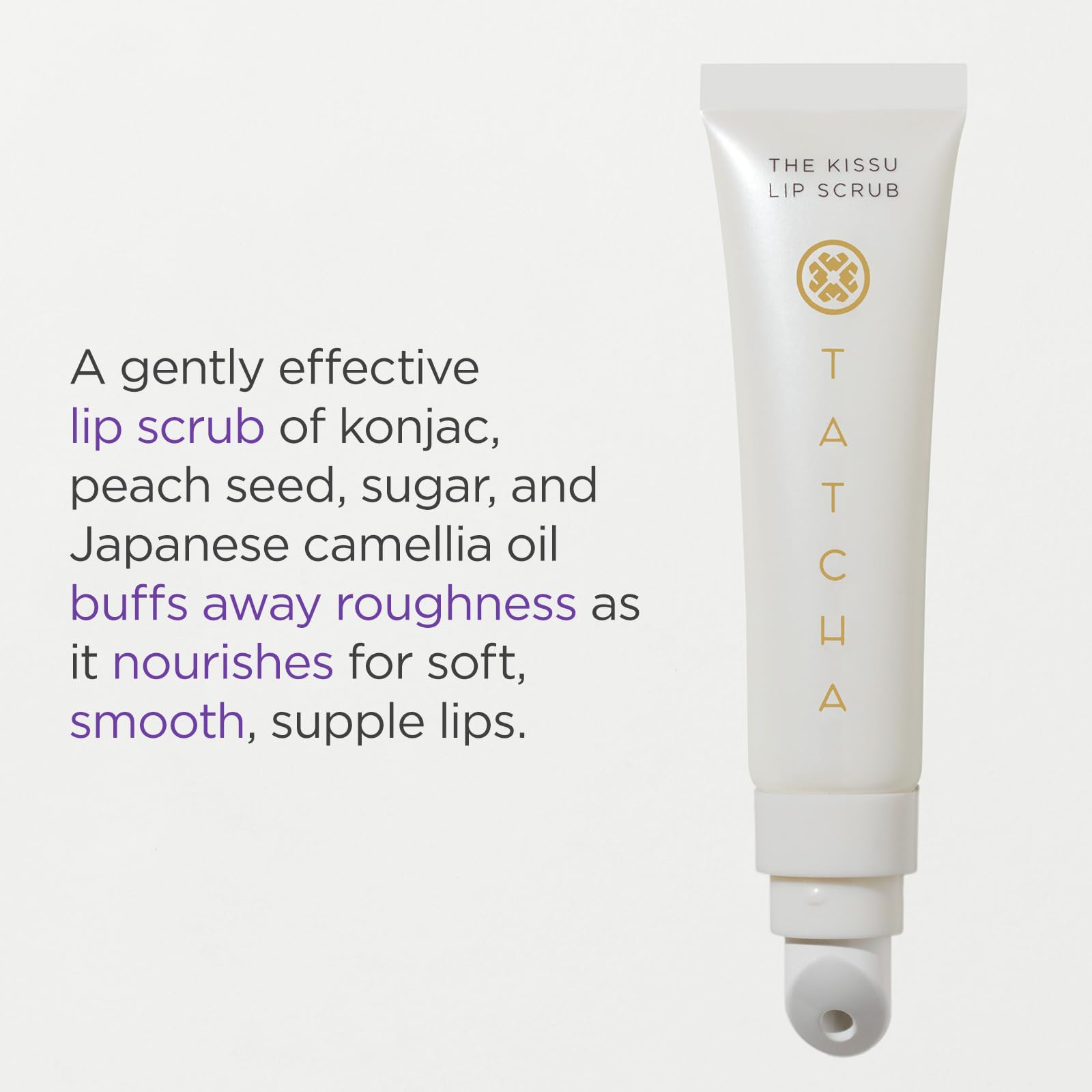 Foto 3 pulgar | Exfoliante Labial Hidratante Tatcha Kissu Con Semillas De Melocotón - Venta Internacional.