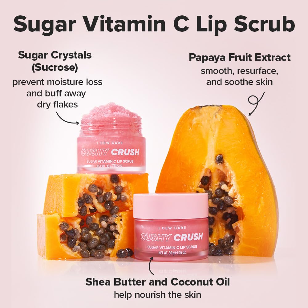 Foto 7 pulgar | Exfoliante Labial I Dew Care Cushy Crush Sugar Con Vitamina C  30 Ml  Vegano - Venta Internacional.