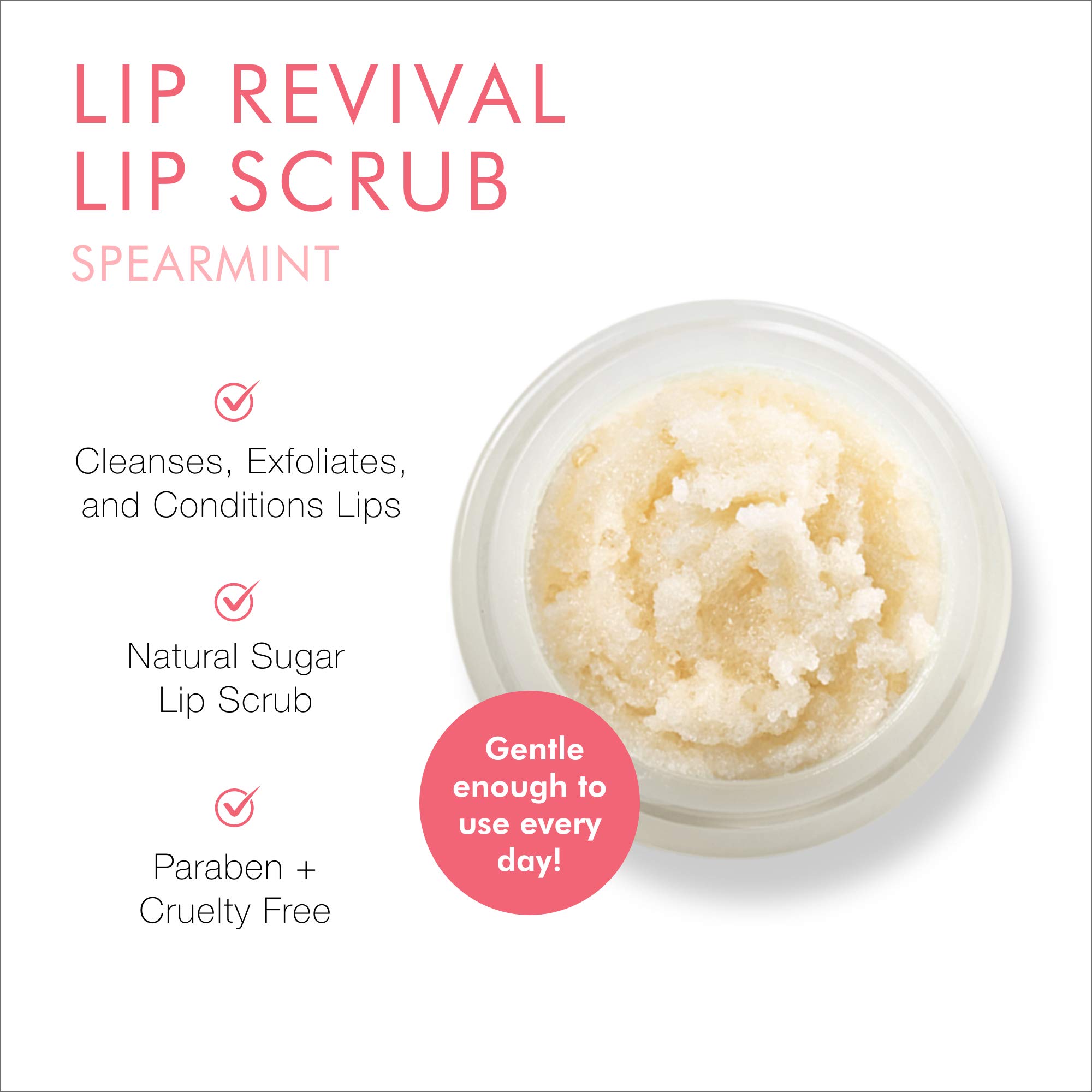 Foto 3 pulgar | Exfoliante Labial Beauty For Real Lip Revival Menta Verde  4 4 Ml - Venta Internacional.