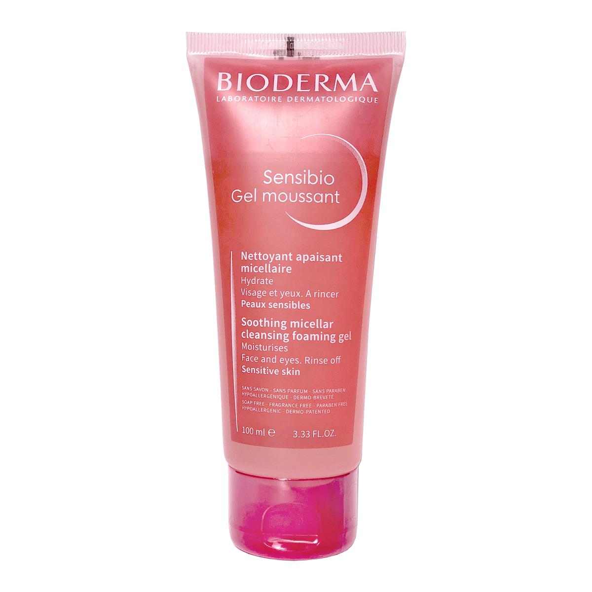 Foto 2 pulgar | Gel Moussant Limpiador Bioderma Sensibio de Gel 100 ml