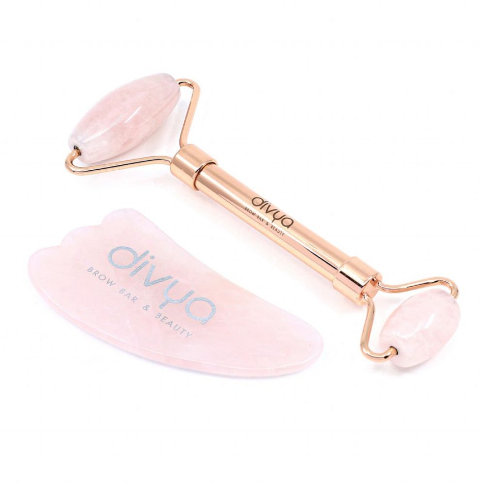 Gua Sha y Roller Divya P-3 Masajeador Facial