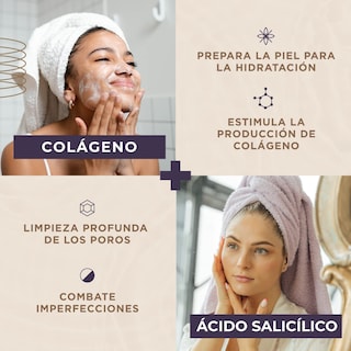 Foto 3 | Gel Espuma Limpiadora con Ácido Salicílico y Colágeno Collagenic 500 ml