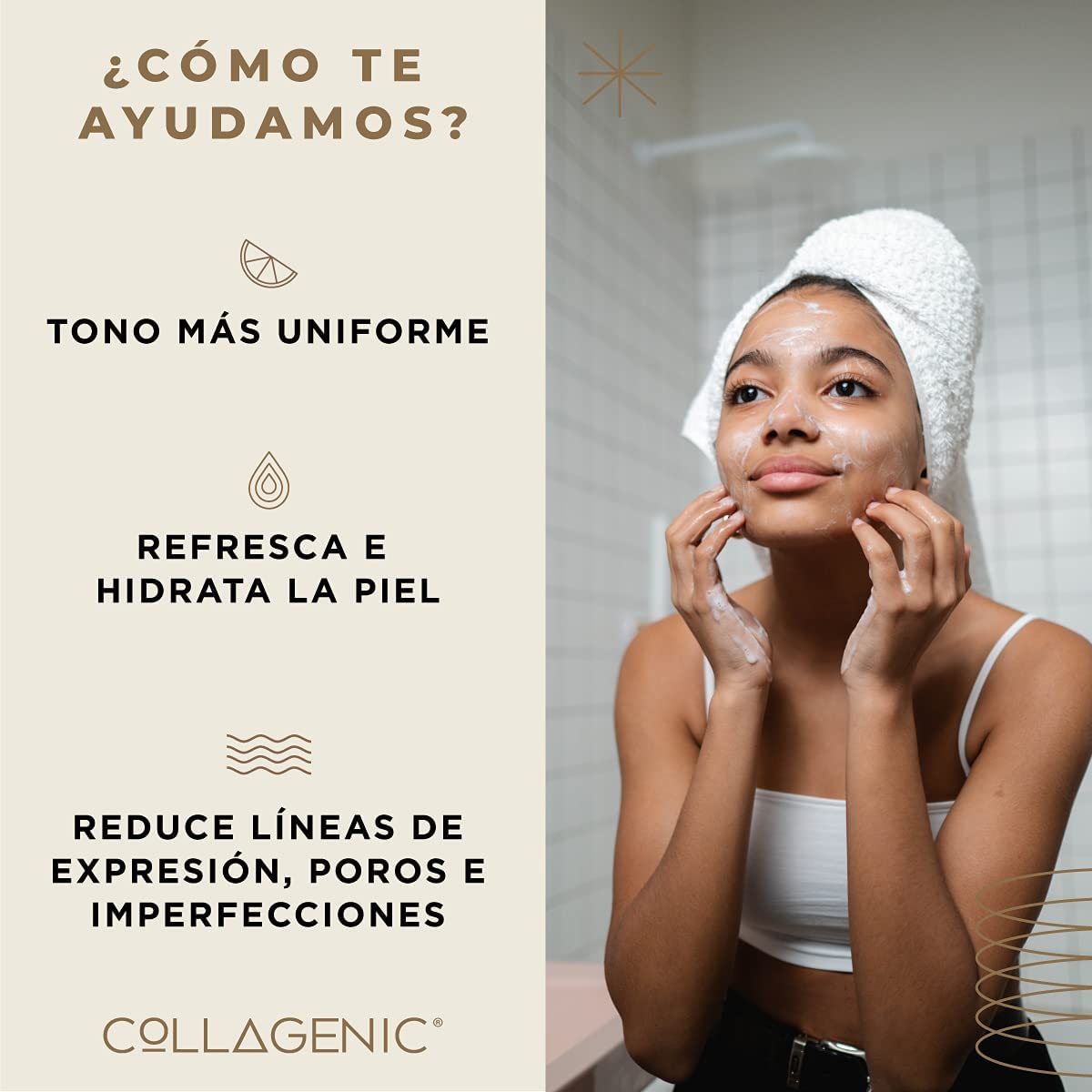 Foto 9 pulgar | Gel Limpiador Facial con Colágeno Collagenic 480 ml