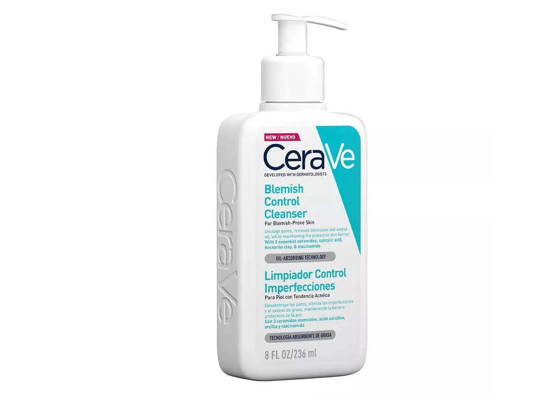 Foto 3 pulgar | Cerave Limpiador Control Imperfecciones Piel Grasa 236ml