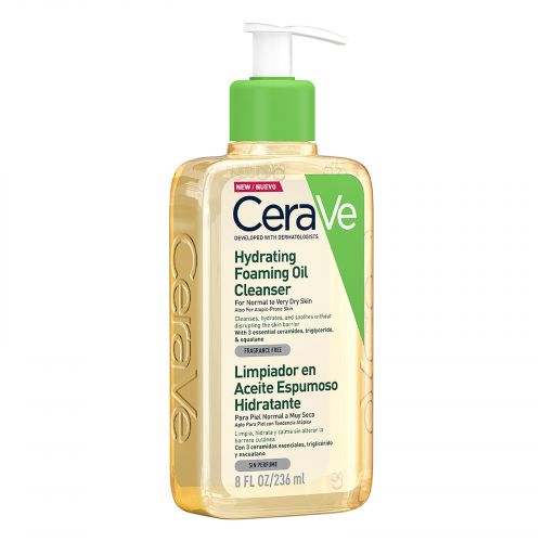 Foto 3 pulgar | Aceite Limpiador Cerave Espumoso Hidratante para Piel Normal a Muy Seca 236 ml