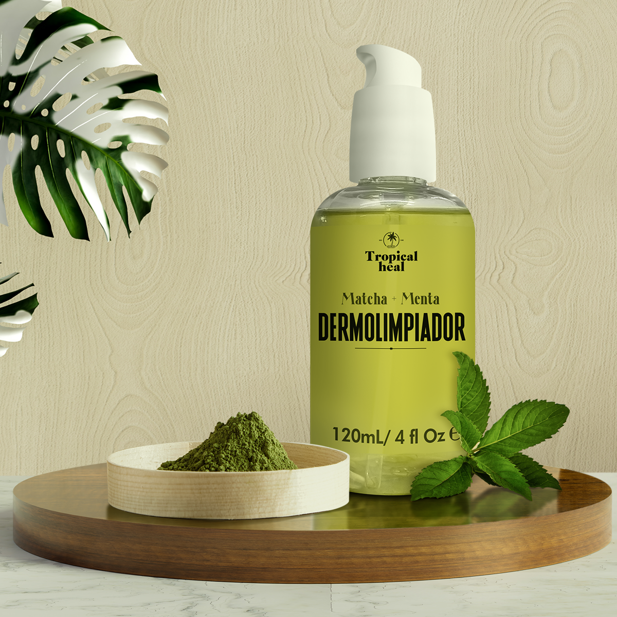 Foto 6 pulgar | Dermolimpiador Facial con Extracto Natural de Matcha y Menta Tropical Heal