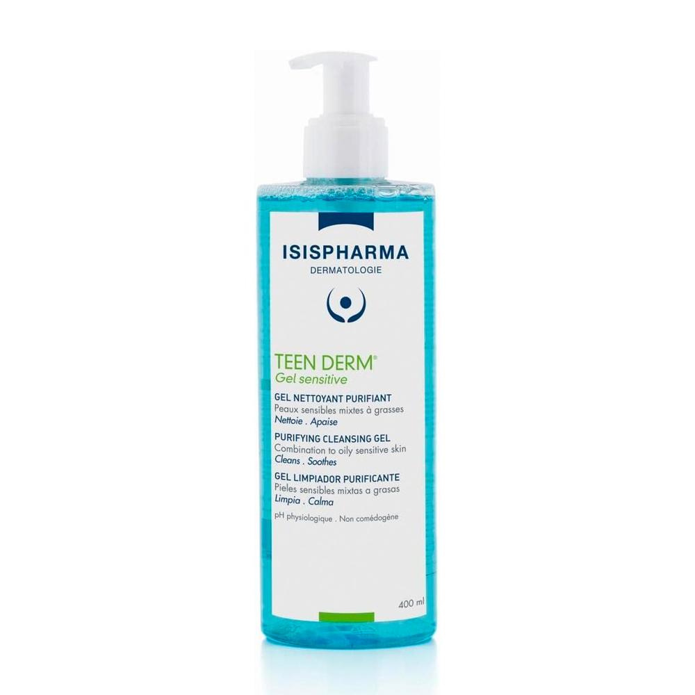 Foto 2 pulgar | Gel Limpiador Isispharma Teen Derm 400 Ml
