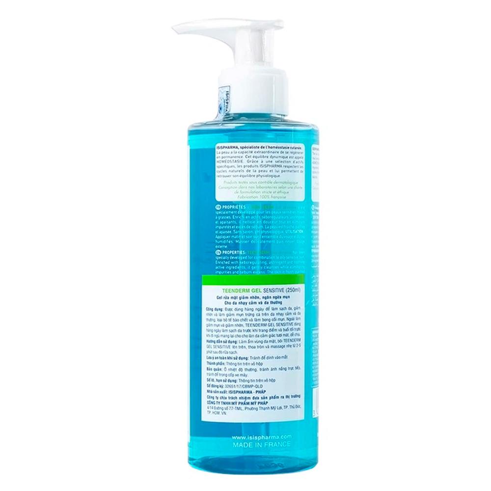 Foto 3 pulgar | Gel Limpiador Isispharma Teen Derm 250 Ml