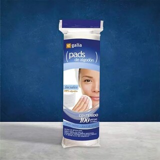 Foto 2 | Algodón Galia Pads 100 Piezas