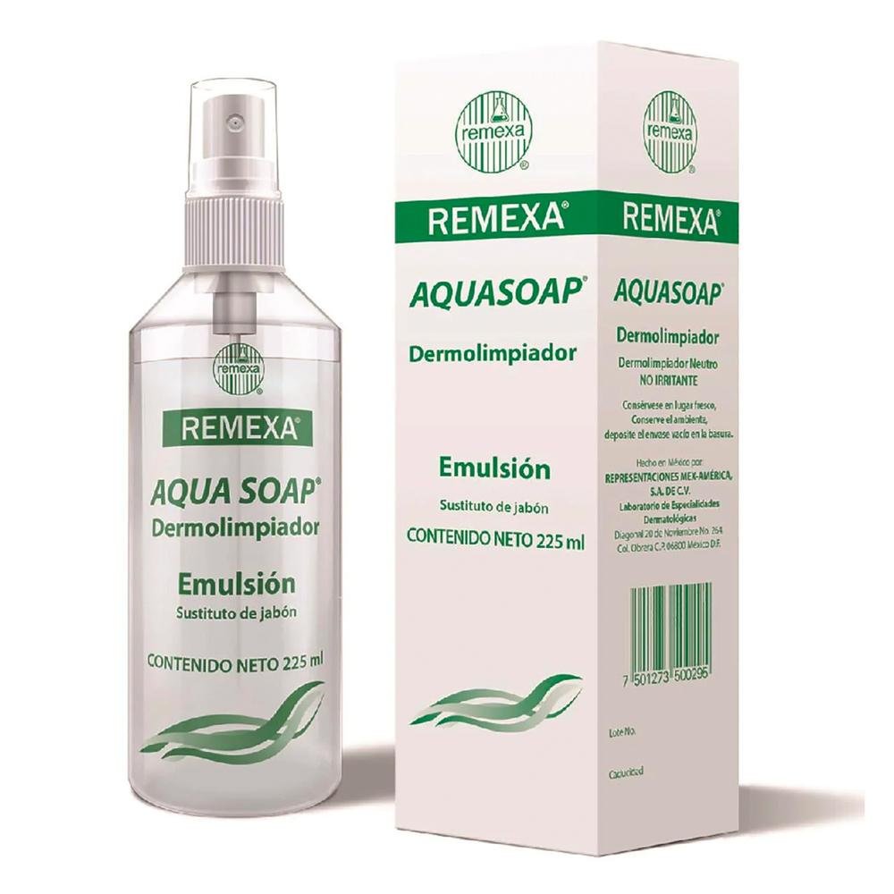 Foto 1 | Dermolimpiador Aqua Soap en Emulsión 225 ml