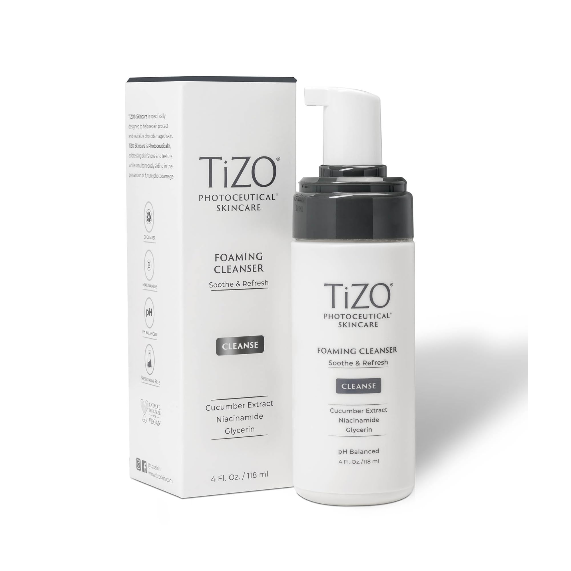 Foto 5 | Limpiador Espumoso Tizo Photoceutical 120 Ml Con Taurina Y Pepino - Venta Internacional