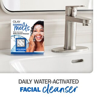 Foto 2 | Limpiador Facial Hialurónico Cleansing Melts + Olay - Venta Internacional