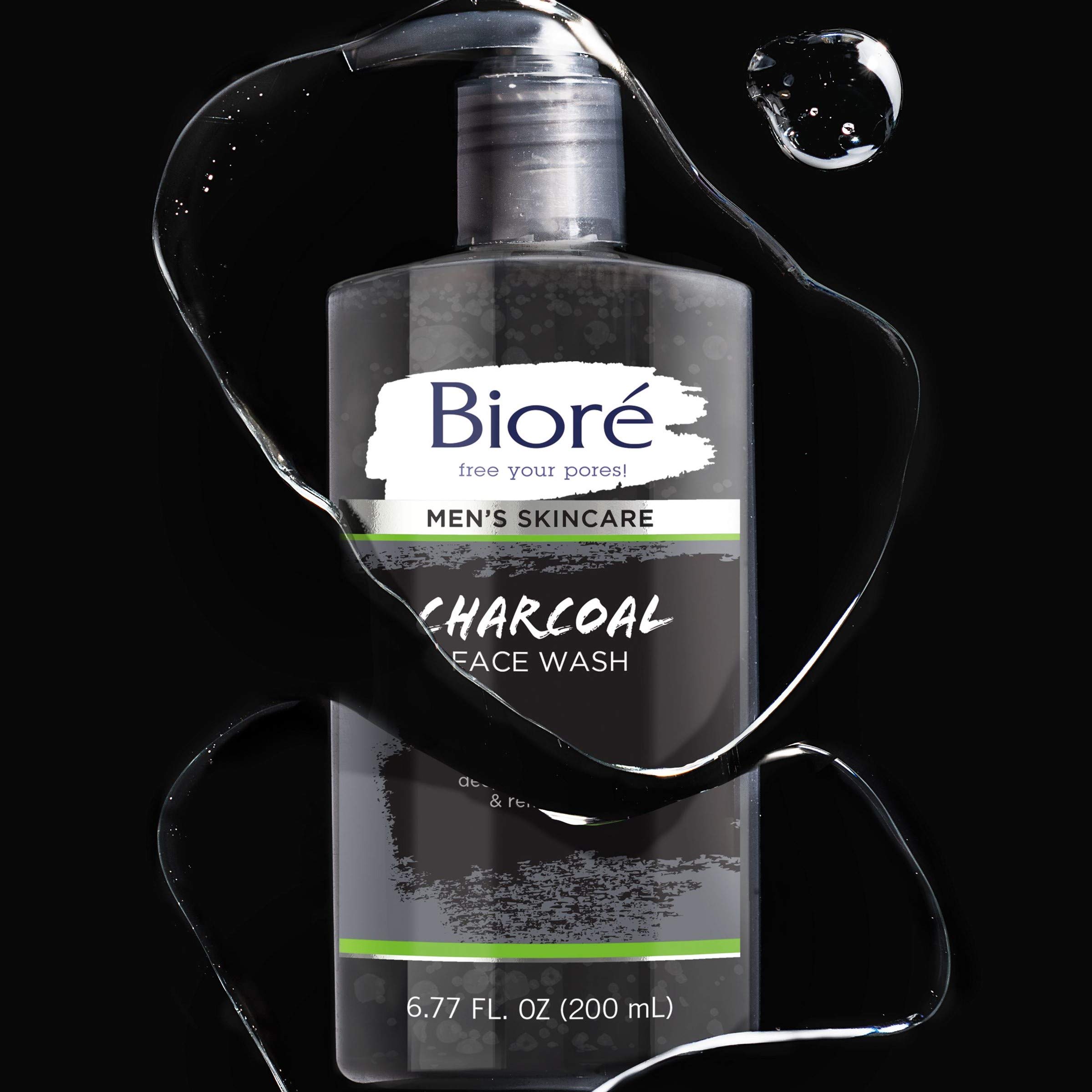 Foto 7 | Limpiador Facial Bioré para Hombres con Carbón Vegetal 200 ml - Venta Internacional