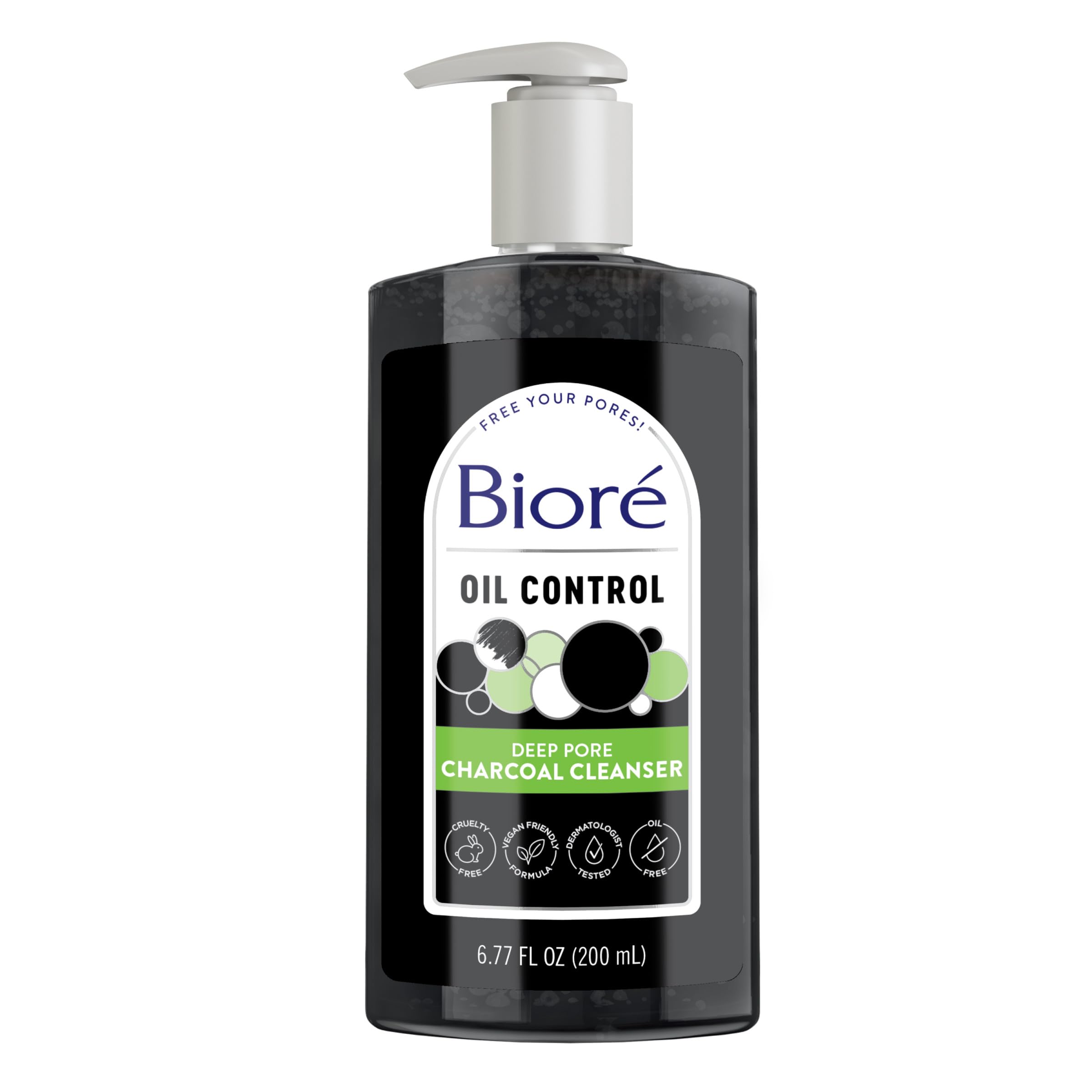 Foto 1 | Limpiador Facial Bioré Deep Pore Charcoal Wash  200 ml - Venta Internacional