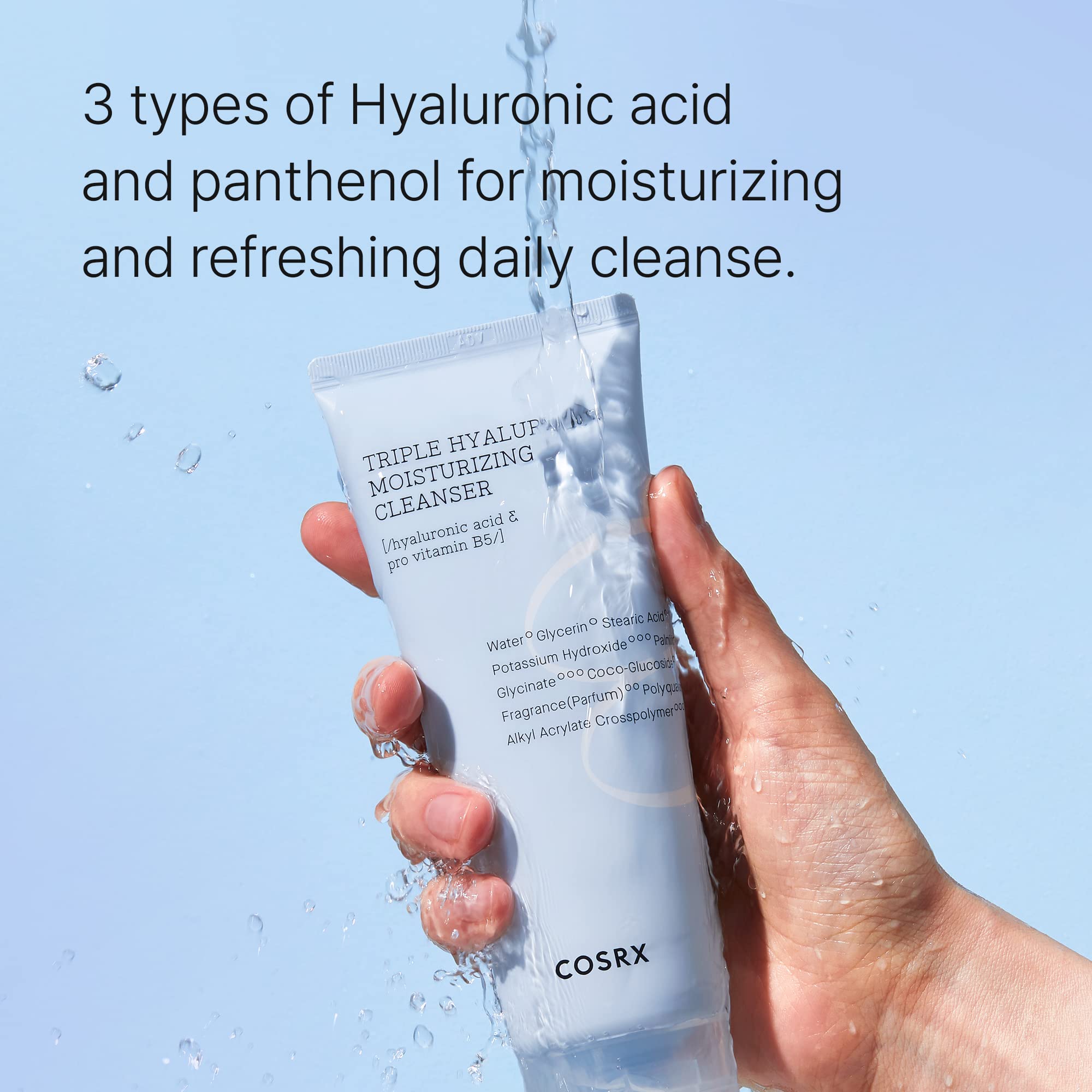 Foto 2 | Limpiador COSRX Hydrium Triple Hialurónico Hidratante 150 ml - Venta Internacional