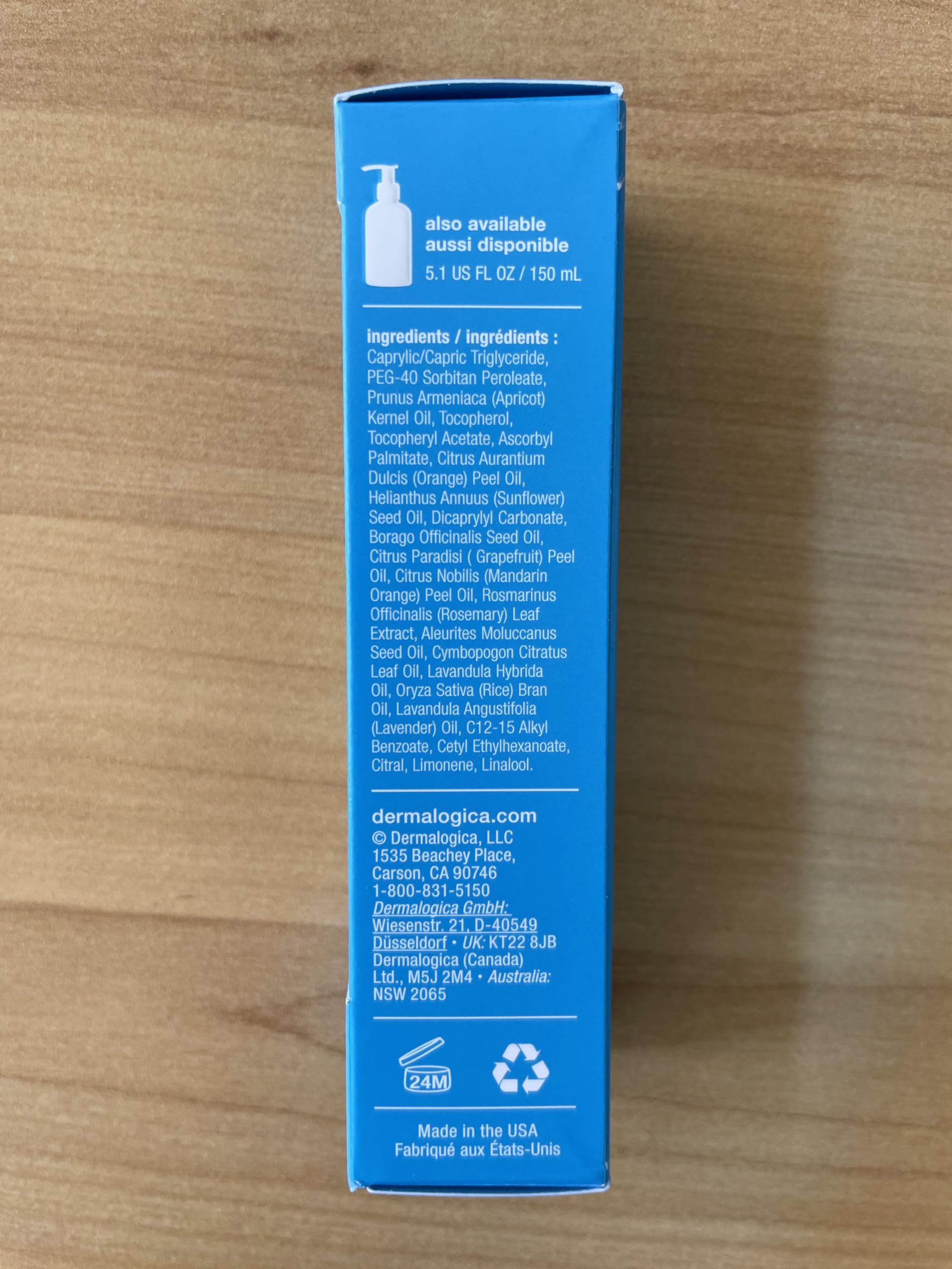 Foto 7 pulgar | Limpiador De Aceite Dermalogica Precleanse, Desmaquillante, 30 Ml - Venta Internacional.