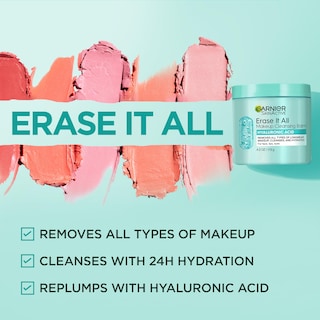 Foto 5 | Bálsamo Limpiador De Maquillaje Garnier Erase It All Con Ácido Hialurónico - Venta Internacional.