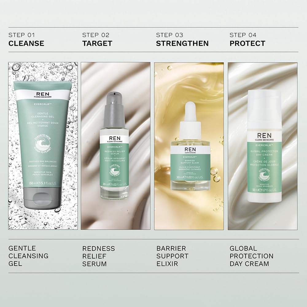 Foto 4 | Gel Limpiador Facial Ren Clean Skincare Evercalm Gentle - Venta Internacional.