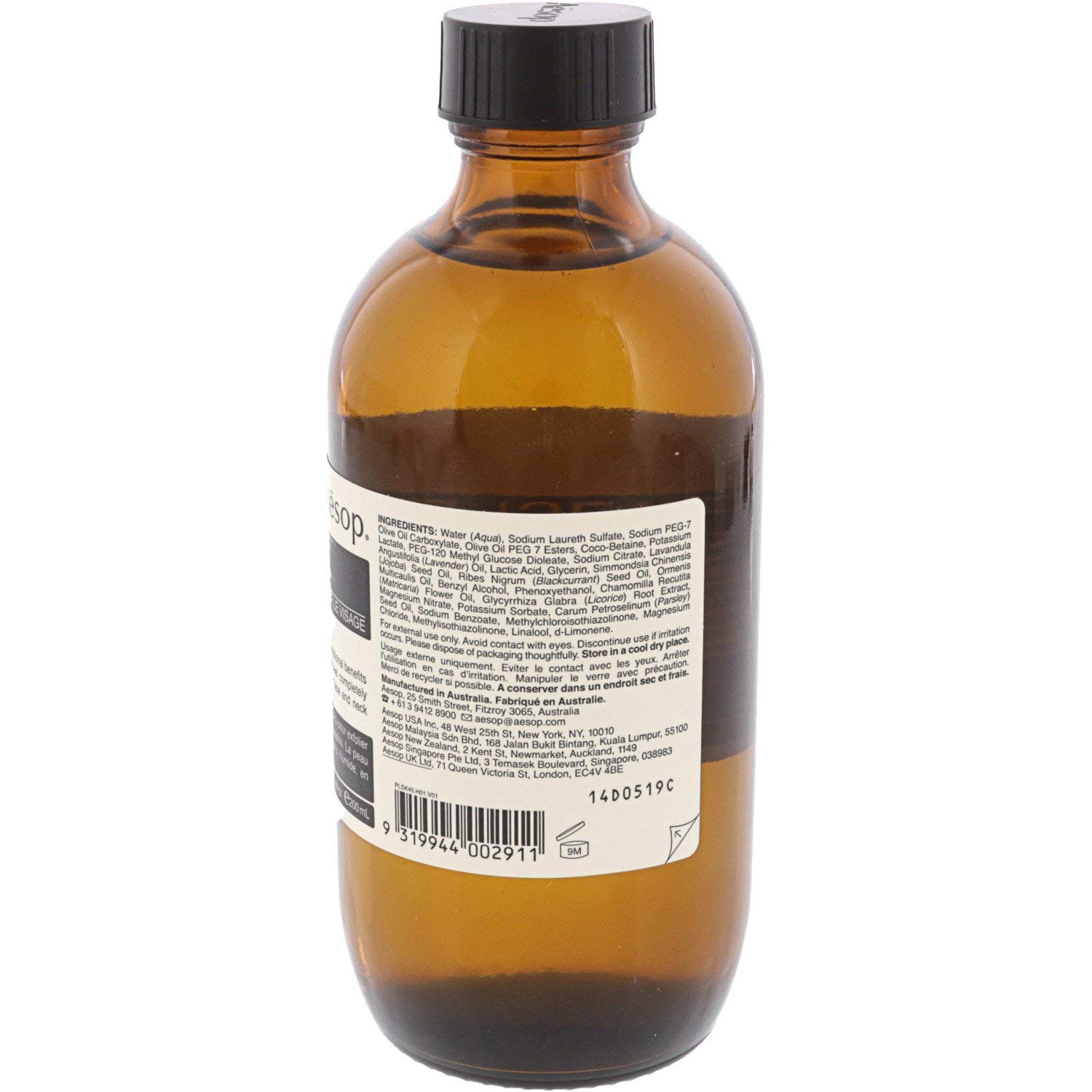 Foto 4 pulgar | Limpiador Facial Aesop Perejil Seed 200 Ml Para Piel Limpia - Venta Internacional.