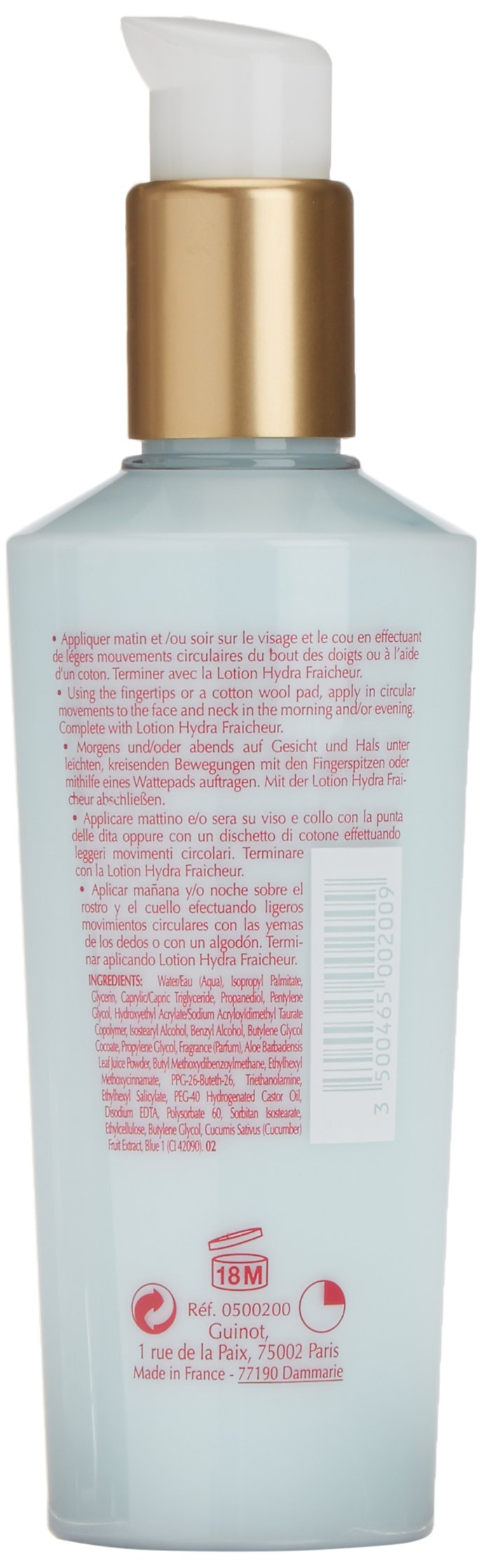 Foto 3 pulgar | Leche Limpiadora Guinot Refreshing 200 Ml Con Extracto De Aloe Vera - Venta Internacional.