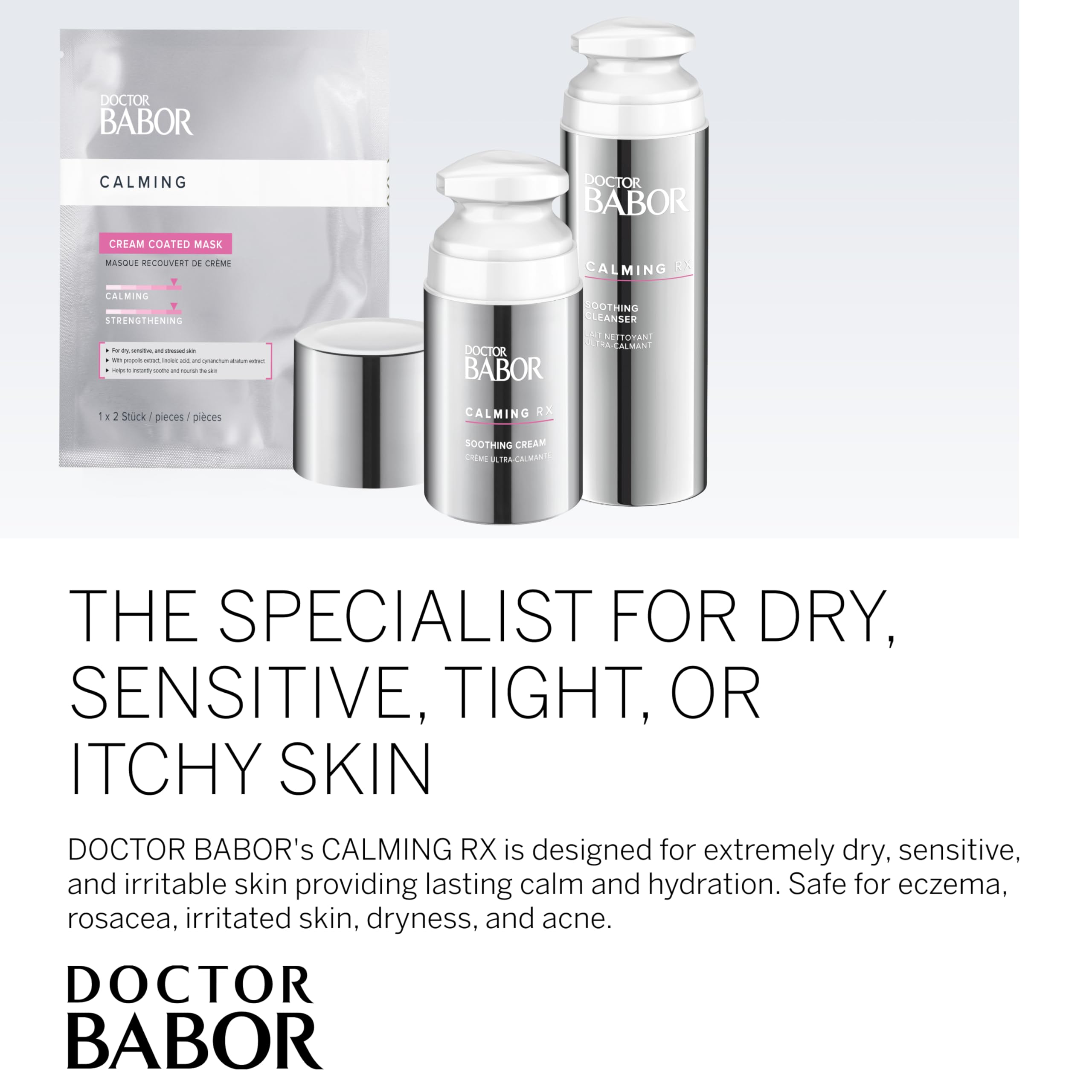 Foto 4 | Limpiador Facial Babor Doctor Calming Rx Soothing Con Neuroxyl - Venta Internacional.