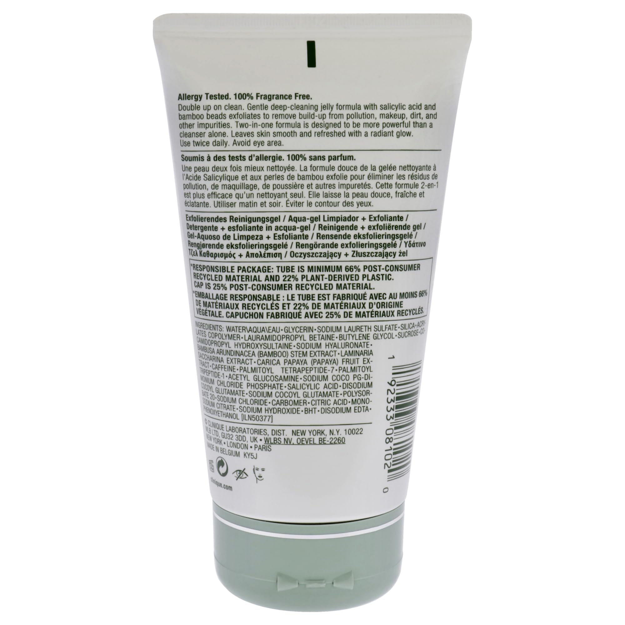 Foto 3 pulgar | Gel Limpiador 2 En 1 De Cleanser Clinique All About Clean, 150 Ml - Venta Internacional.