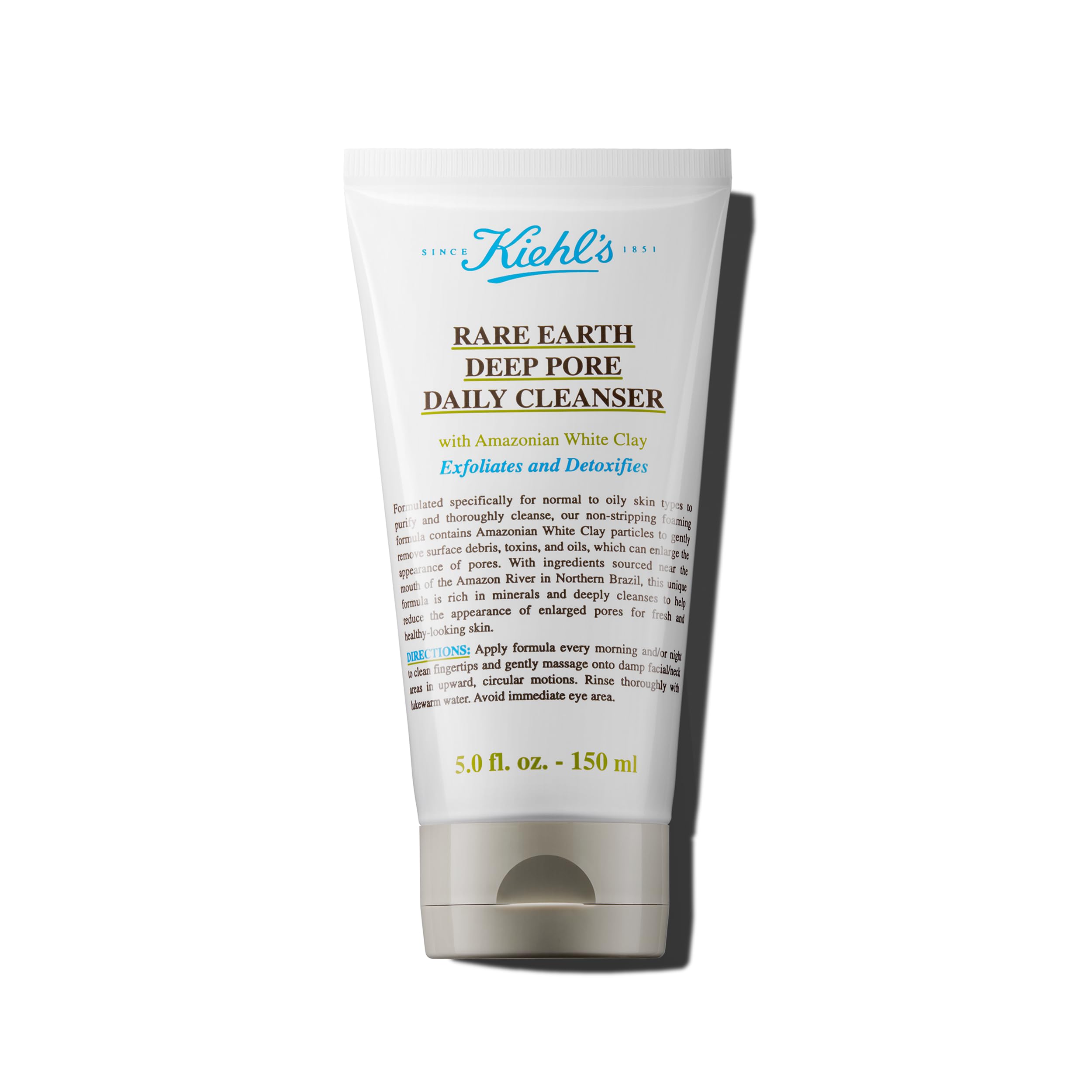 Foto 2 pulgar | Limpiador Kiehl's Rare Earth Deep Pore Daily Para Piel Grasa, 150 Ml - Venta Internacional.