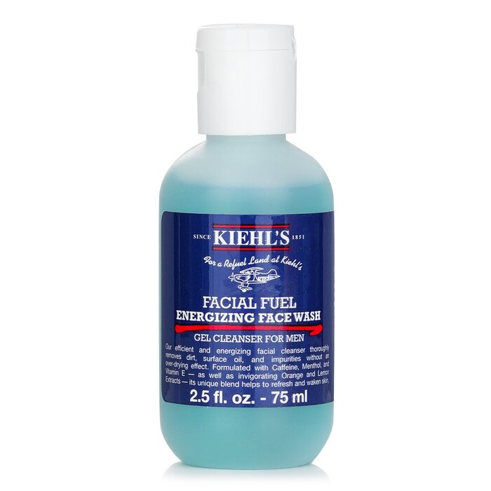 Gel Limpiador Facial Energizante Kiehl's Facial Fuel - Venta Internacional.