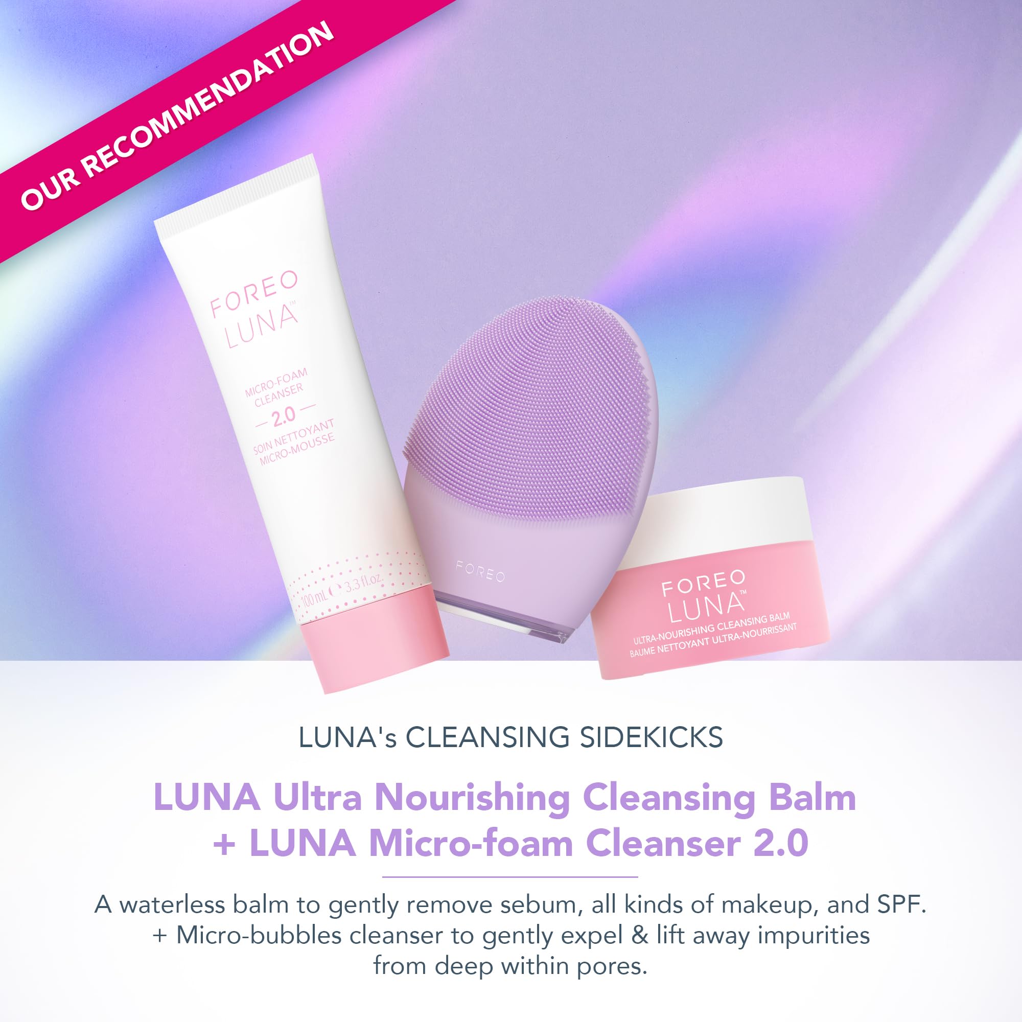 Foto 4 | Cepillo Limpiador Facial Foreo Luna 4 Masajeador Reafirmante Antienvejecimiento - Venta Internacional.