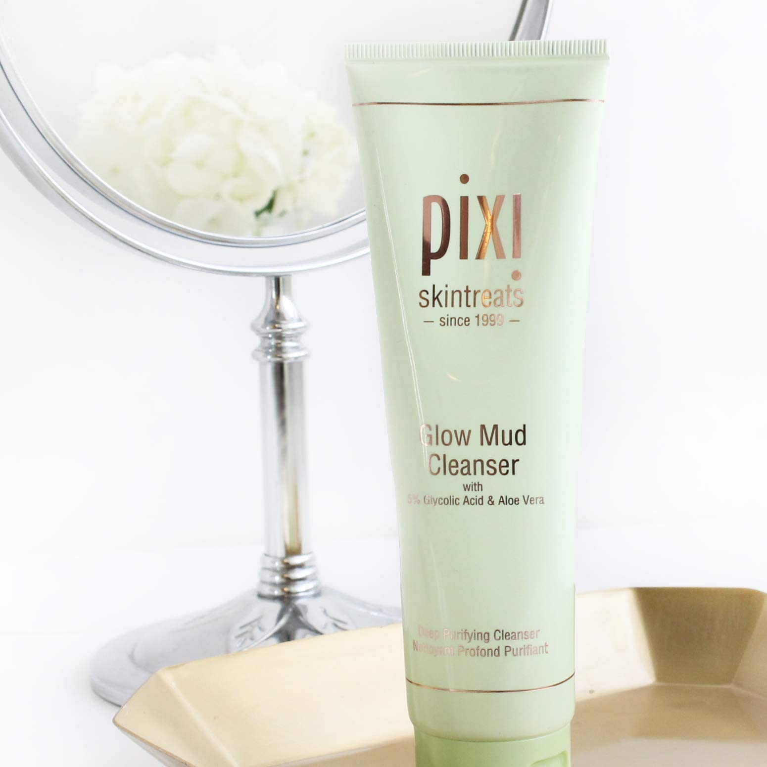 Foto 4 pulgar | Limpiador Pixi Beauty Glow Mud, Exfoliante Suave Para Poros Profundos, 135 Ml - Venta Internacional.