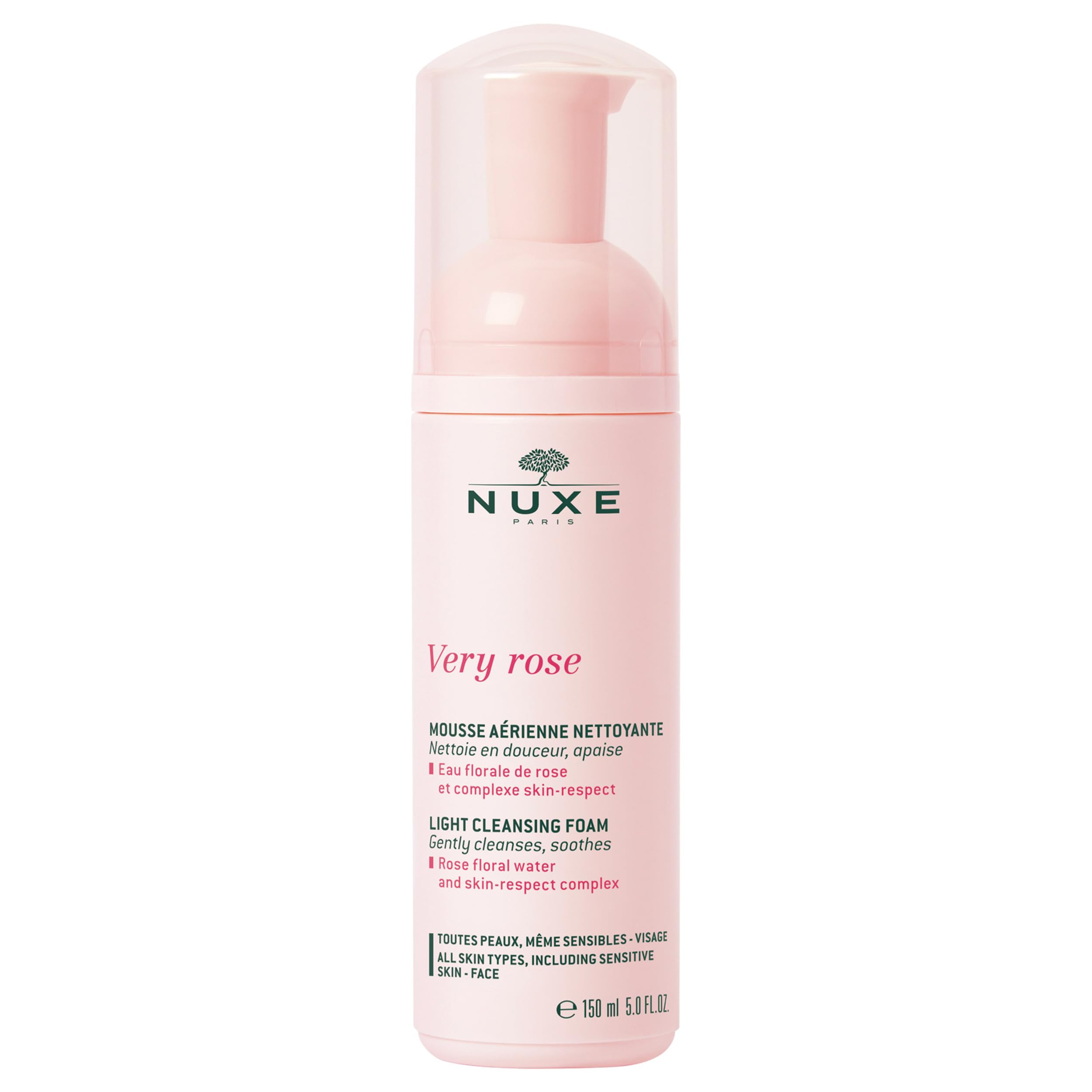 Espuma Limpiadora Nuxe Very Rose Melting 150 Ml Para Limpieza Facial - Venta Internacional.