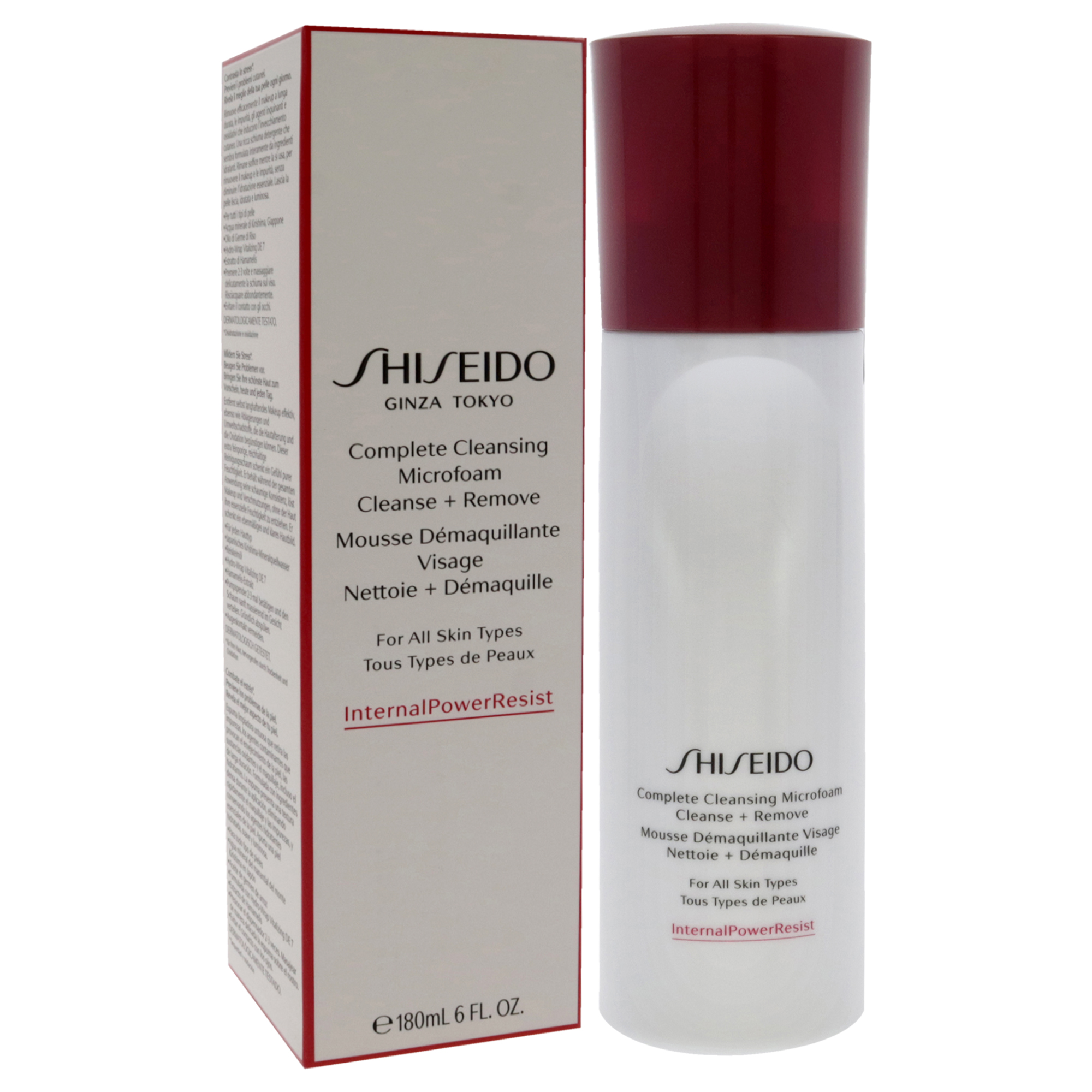 Foto 4 pulgar | Microespuma Limpiadora Shiseido Complete 180 Ml Para Mujer - Venta Internacional.