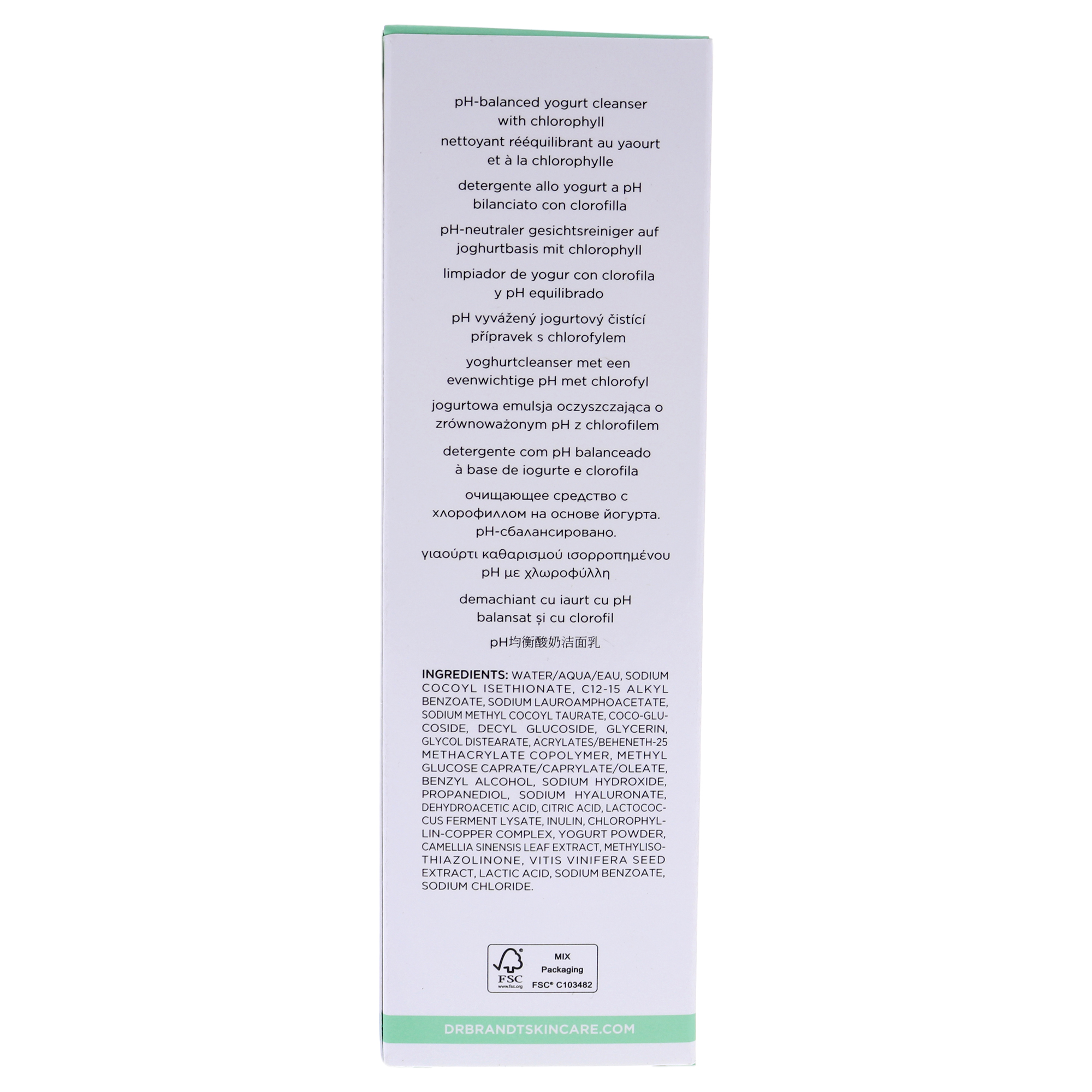 Foto 6 pulgar | Limpiador Dr. Brandt Clean Biotic Chlorophyll, 100 Ml, Unisex - Venta Internacional.