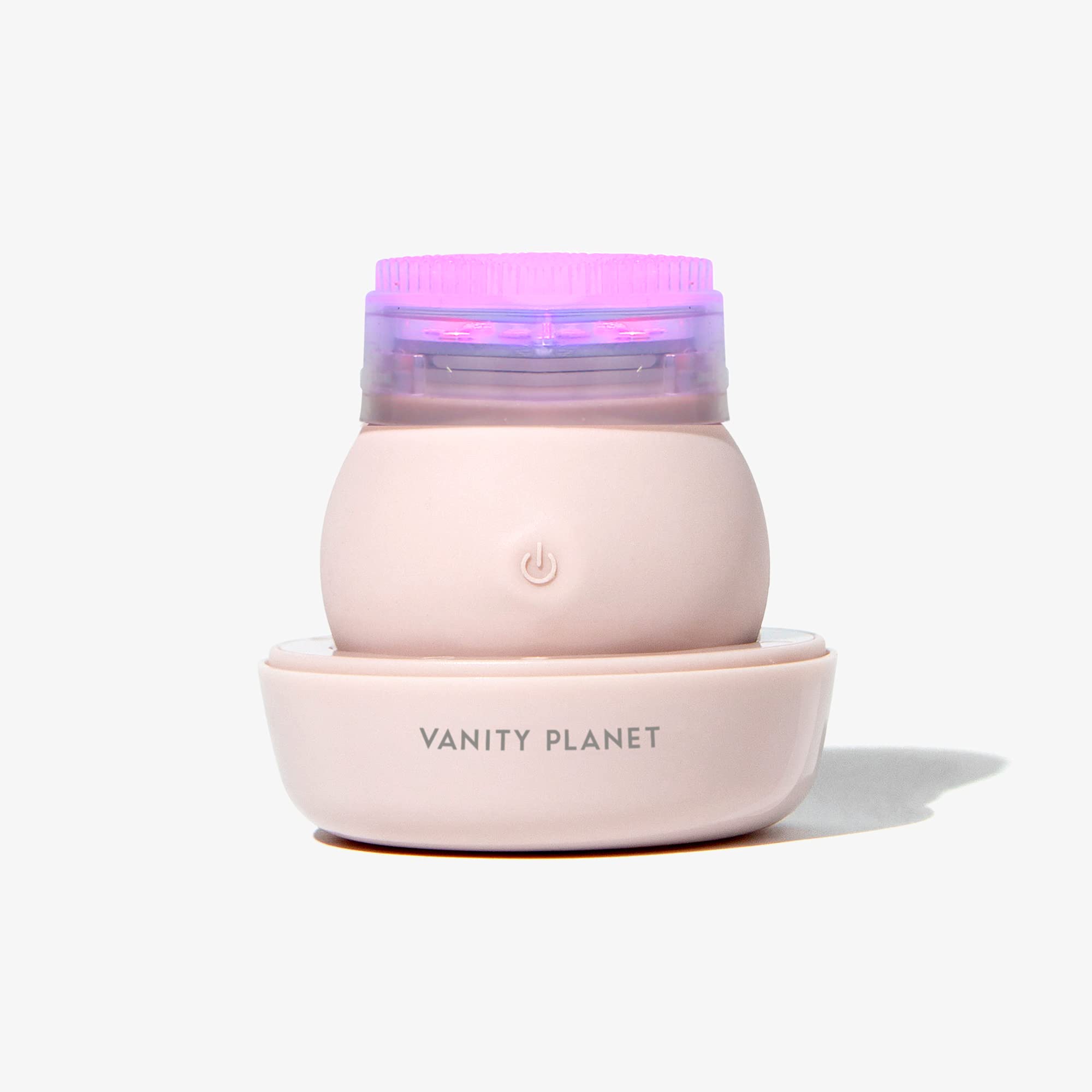 Cepillo Facial Vanity Planet Leda Blue Led Silicone - Venta Internacional.