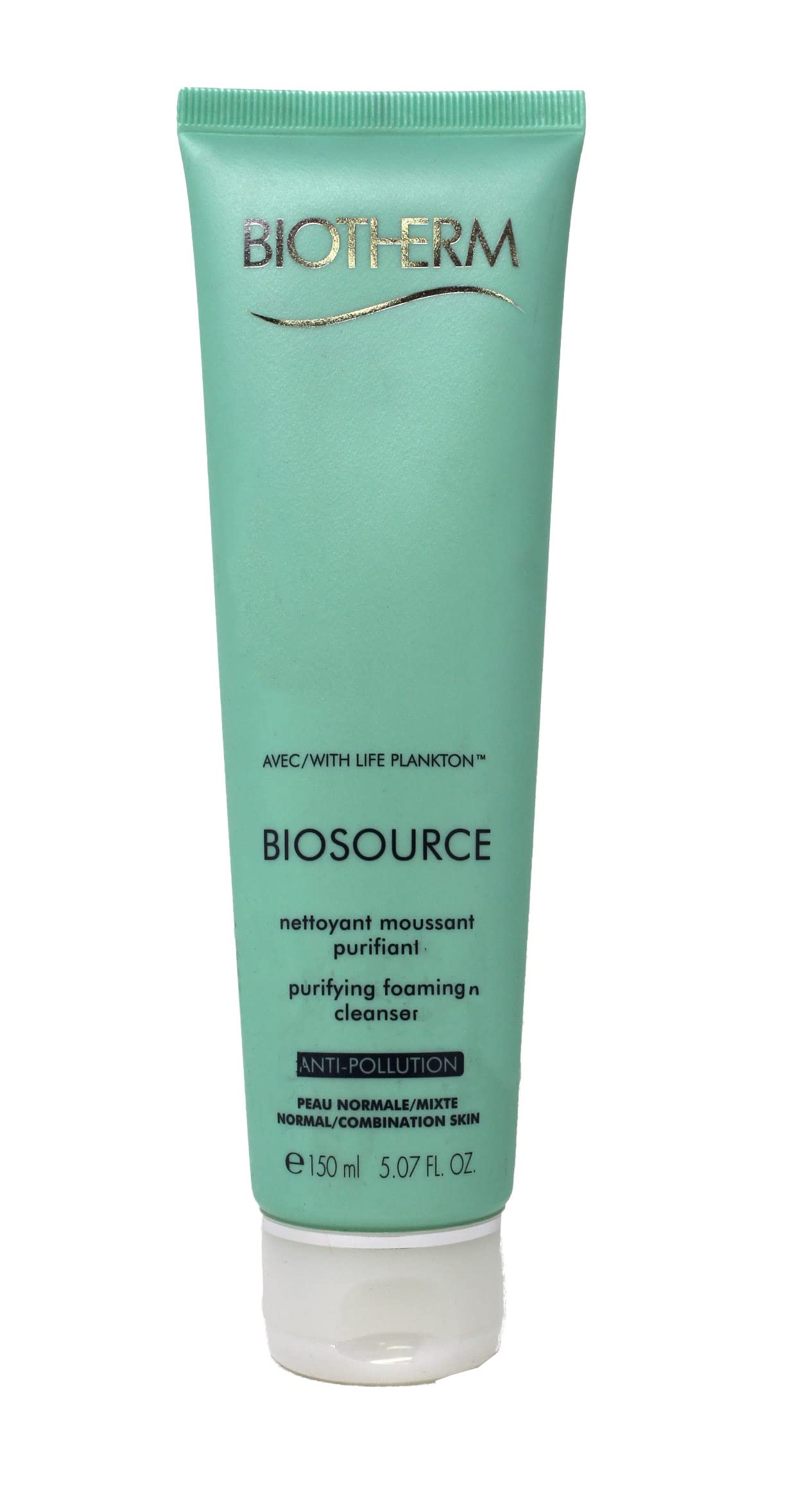 Limpiador Biotherm Biosource Espumante Purificante Para Piel Normal, 150 Ml - Venta Internacional.