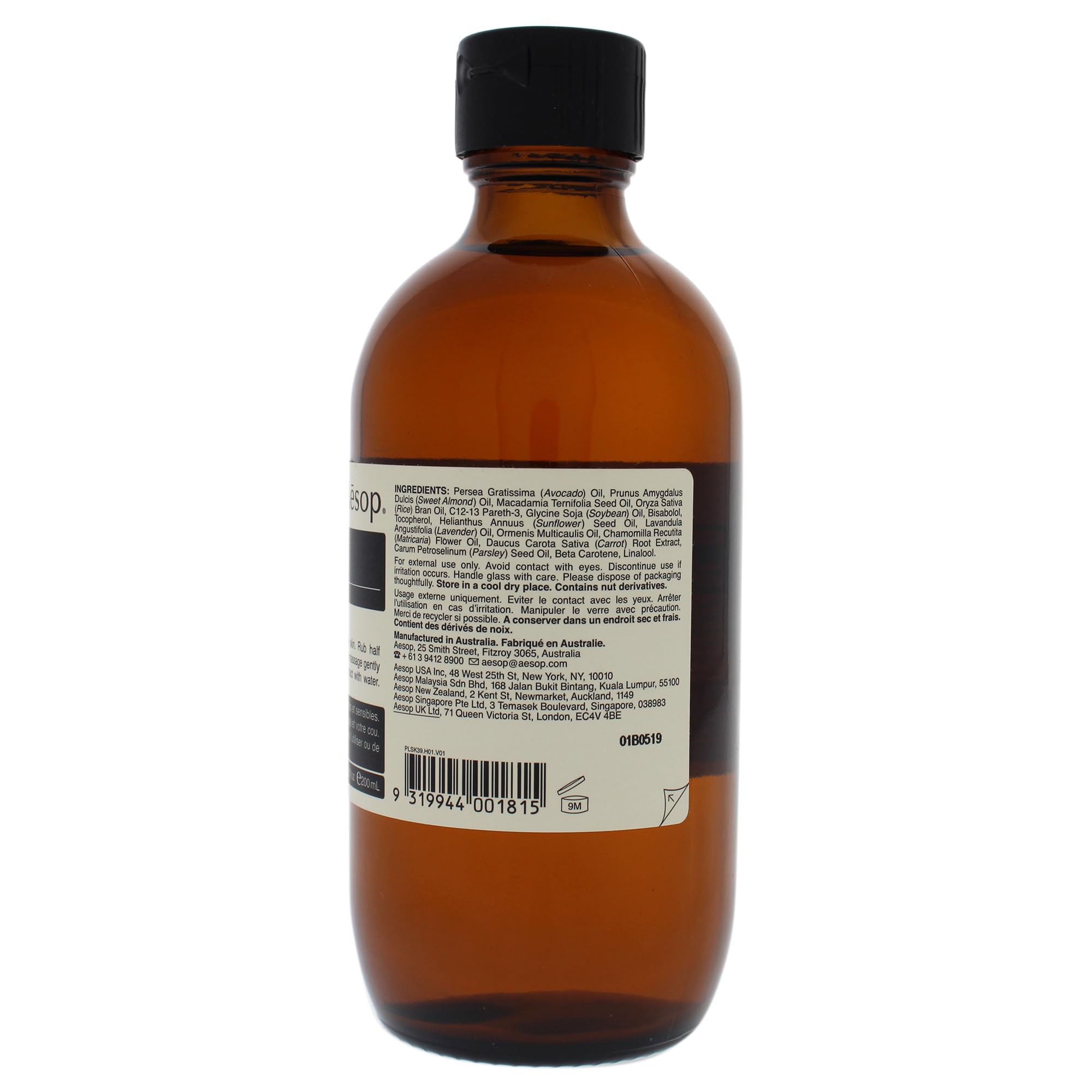 Foto 3 pulgar | Aceite Limpiador Facial Aesop Perejil Seed 200 Ml Unisex - Venta Internacional.