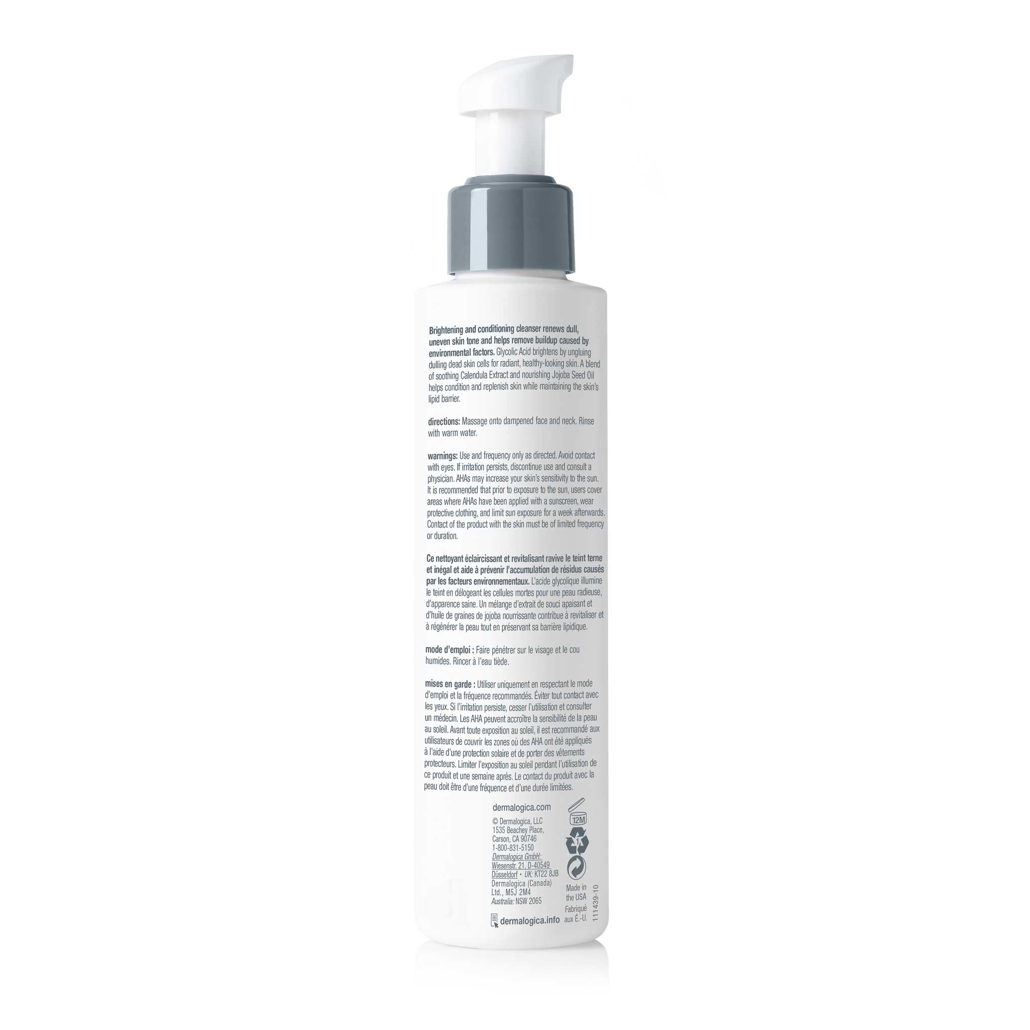 Foto 3 pulgar | Limpiador Facial Diario Con Glicólico Cleanser Dermalogica, 300 Ml - Venta Internacional.