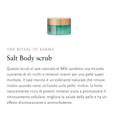 Foto 4 pulgar | Exfoliante Corporal Rituals The Of Karma Softening 310 Ml Unisex - Venta Internacional.